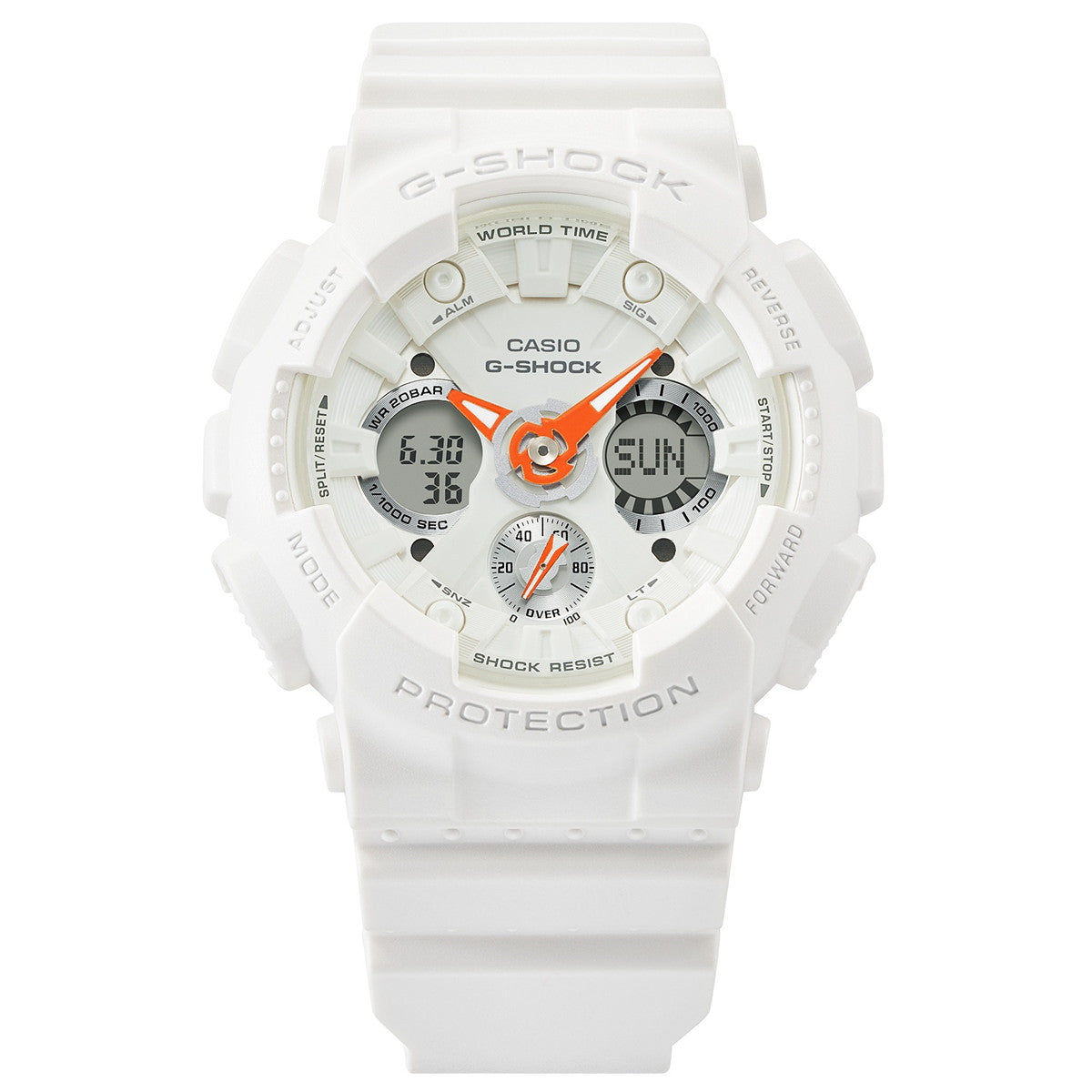G-SHOCK カシオ Gショック CASIO アナデジ 腕時計 メンズ レディース GMA-S120SA-7A1JF オールホワイト【2025 新作】