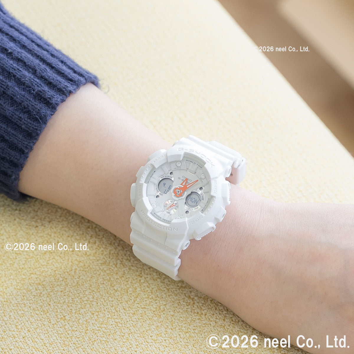 G-SHOCK カシオ Gショック CASIO アナデジ 腕時計 メンズ レディース GMA-S120SA-7A1JF オールホワイト