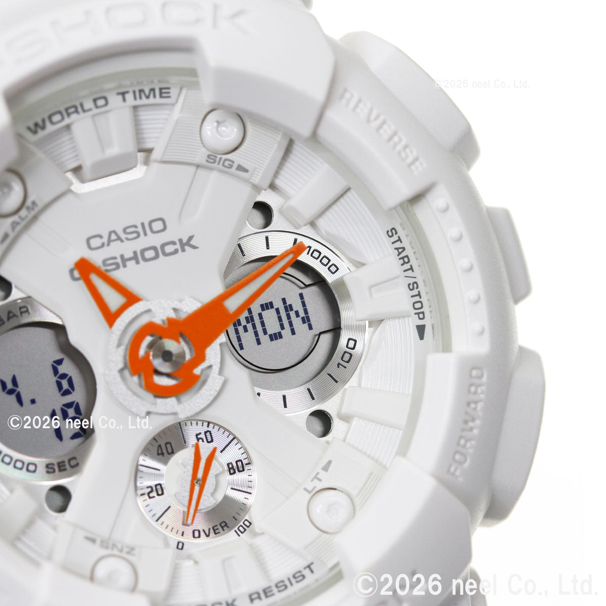 G-SHOCK カシオ Gショック CASIO アナデジ 腕時計 メンズ レディース GMA-S120SA-7A1JF オールホワイト