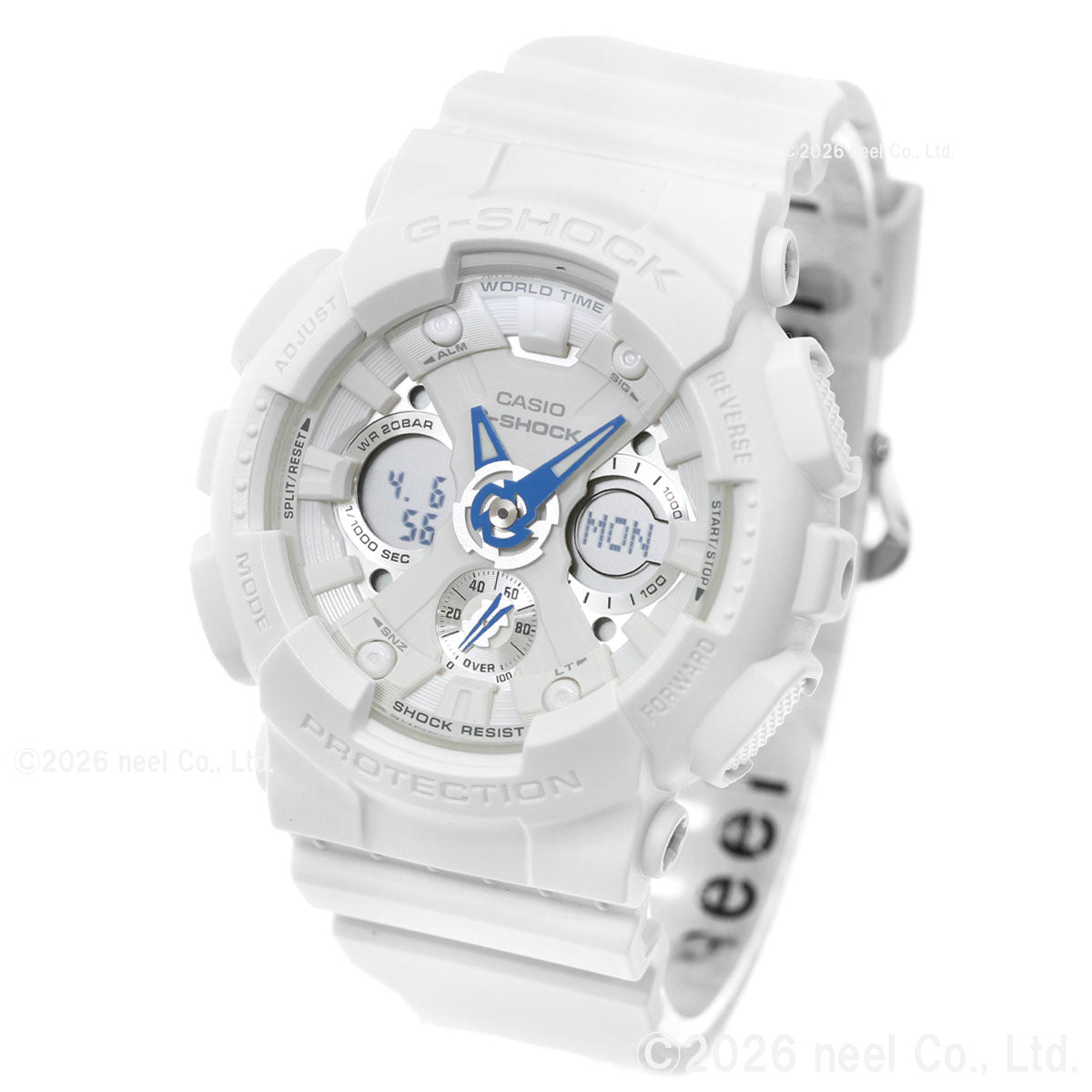 G-SHOCK カシオ Gショック CASIO アナデジ 腕時計 メンズ レディース GMA-S120SA-7A2JF オールホワイト