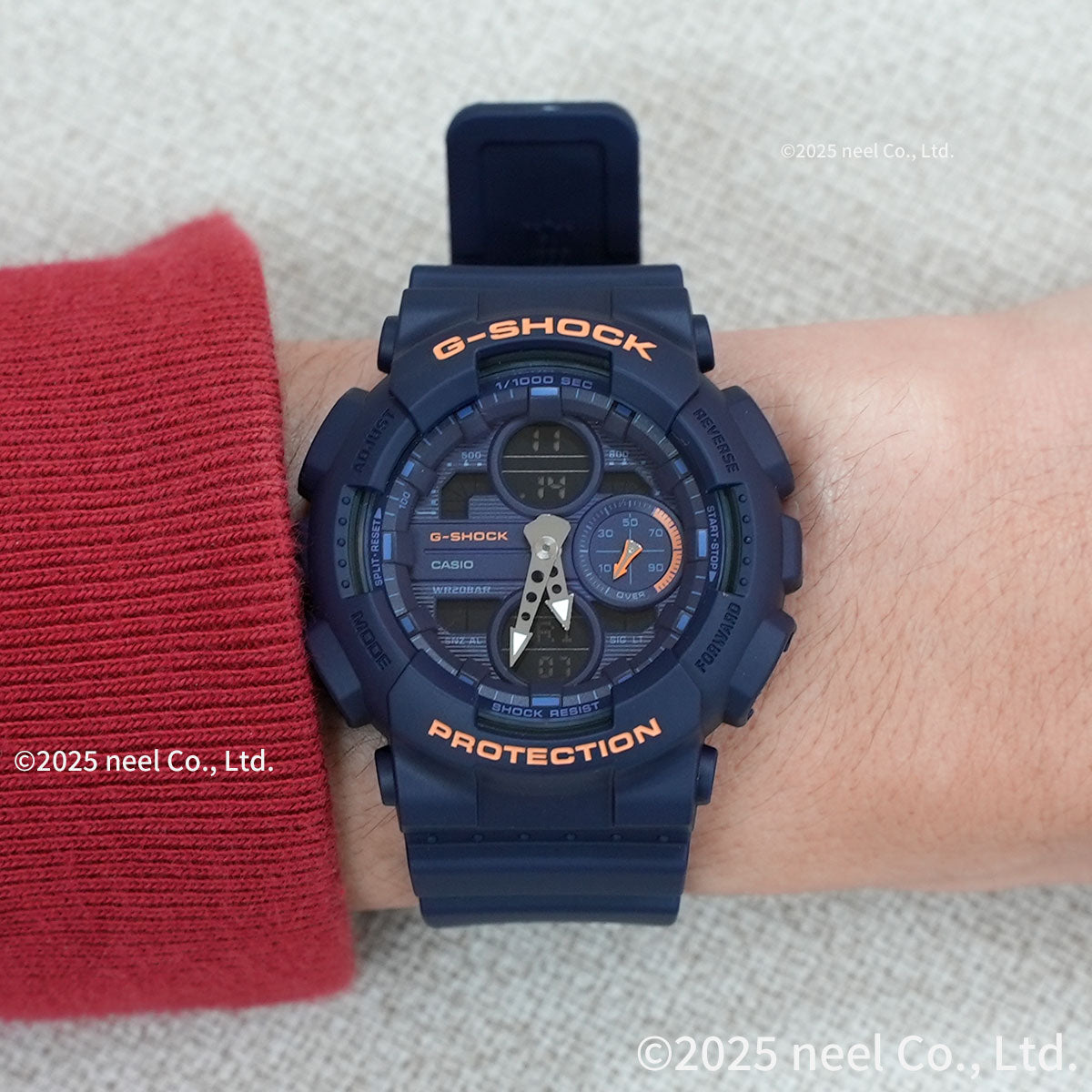 G-SHOCK カシオ Gショック CASIO アナデジ 腕時計 メンズ レディース GMA-S140-2A2JF ネイビー