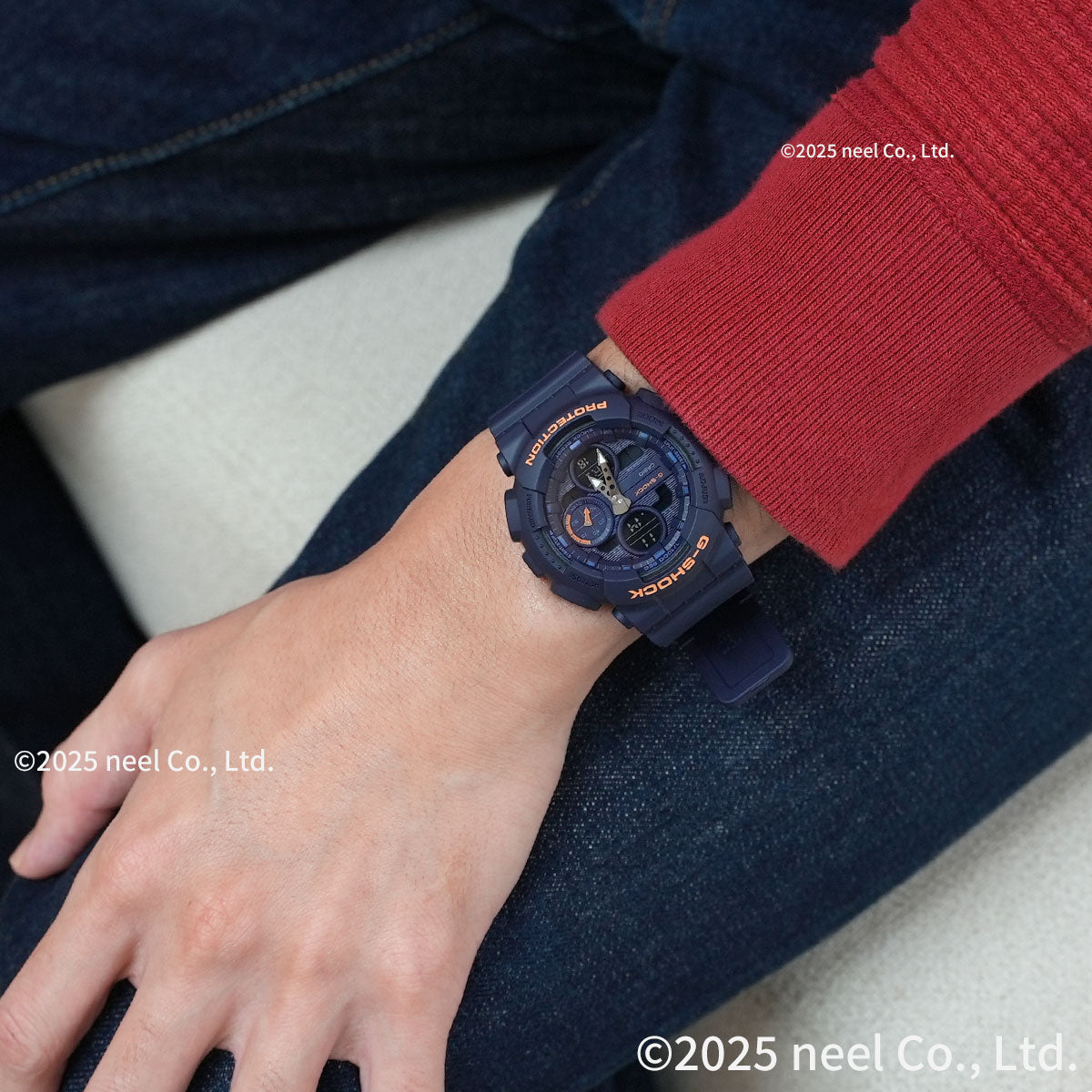 G-SHOCK カシオ Gショック CASIO アナデジ 腕時計 メンズ レディース GMA-S140-2A2JF ネイビー