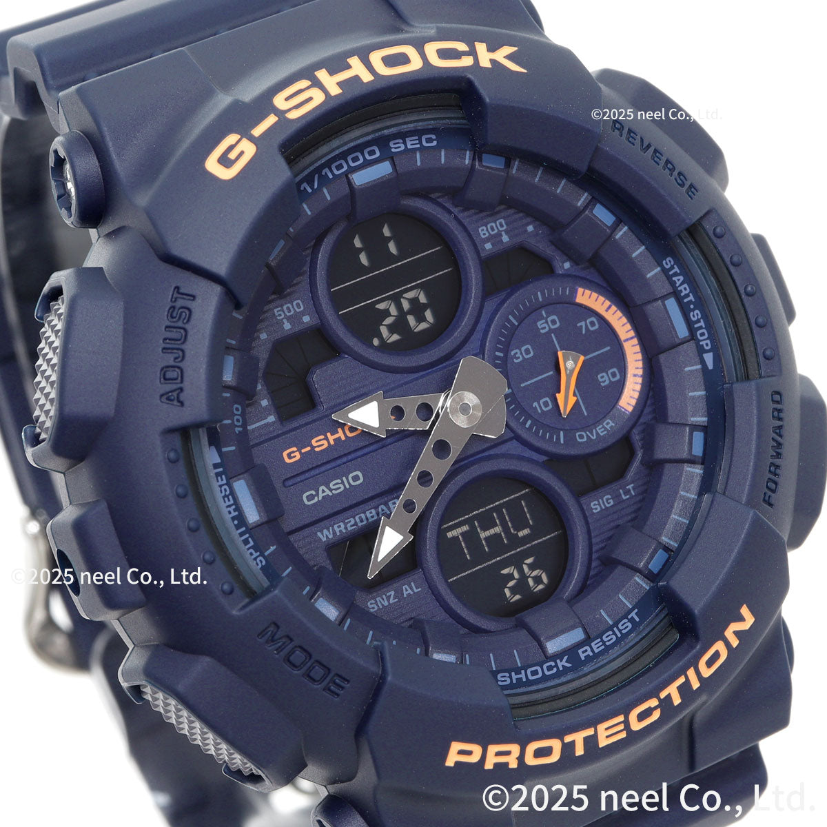 G-SHOCK カシオ Gショック CASIO アナデジ 腕時計 メンズ レディース GMA-S140-2A2JF ネイビー