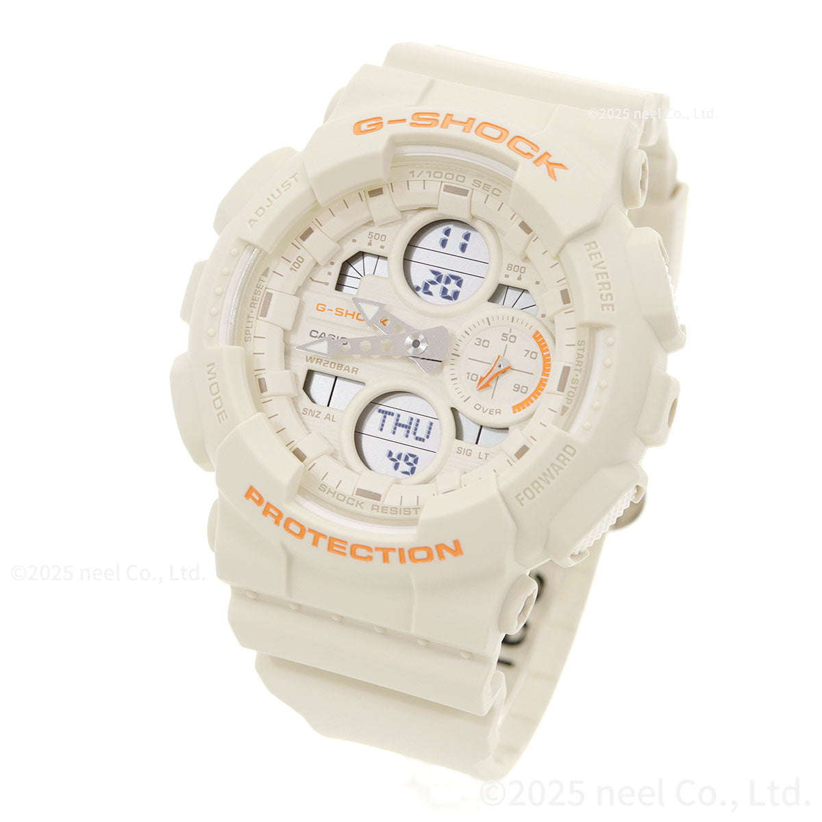 G-SHOCK カシオ Gショック CASIO アナデジ 腕時計 メンズ レディース GMA-S140-7AJF アイボリーホワイト