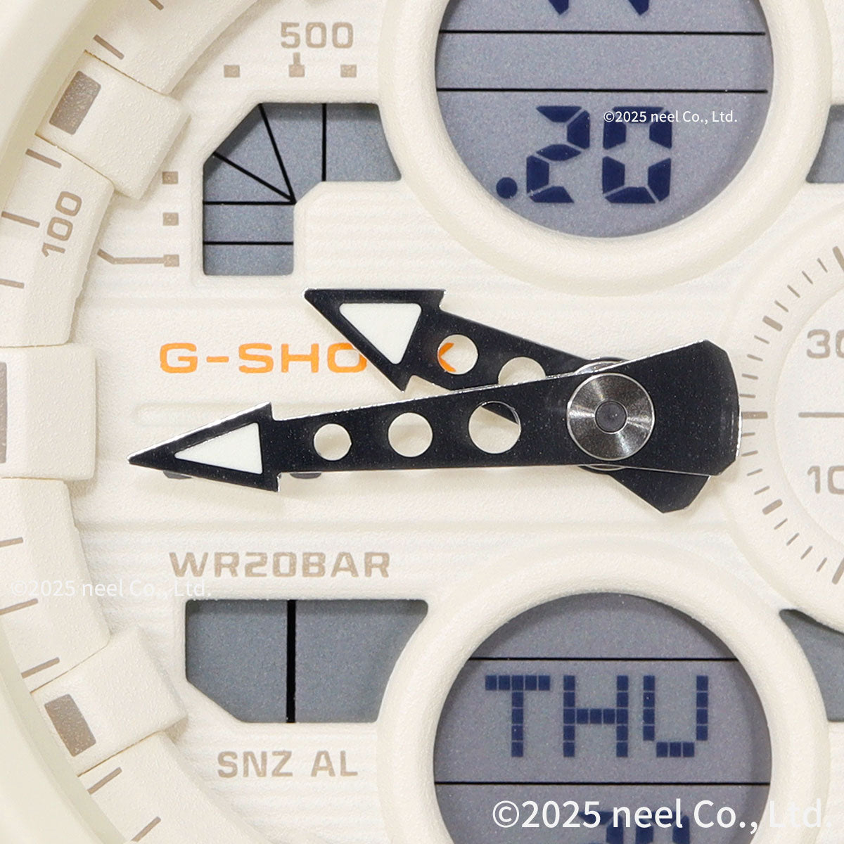 G-SHOCK カシオ Gショック CASIO アナデジ 腕時計 メンズ レディース GMA-S140-7AJF アイボリーホワイト