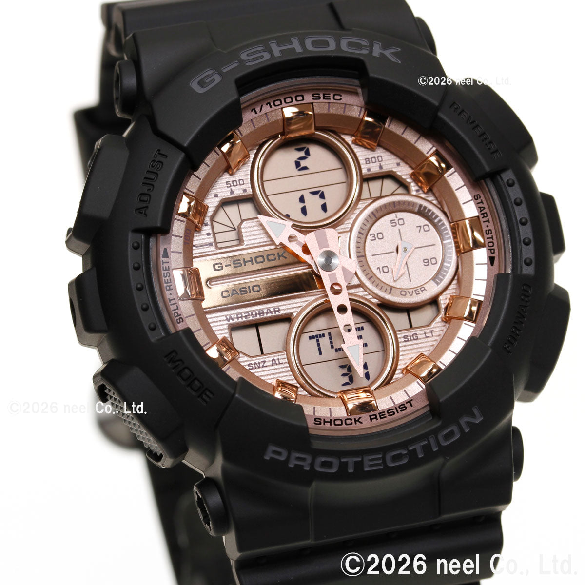 G-SHOCK カシオ Gショック CASIO アナデジ 限定 腕時計 メンズ レディース GMA-S140PG-1AJF【2026 新作】