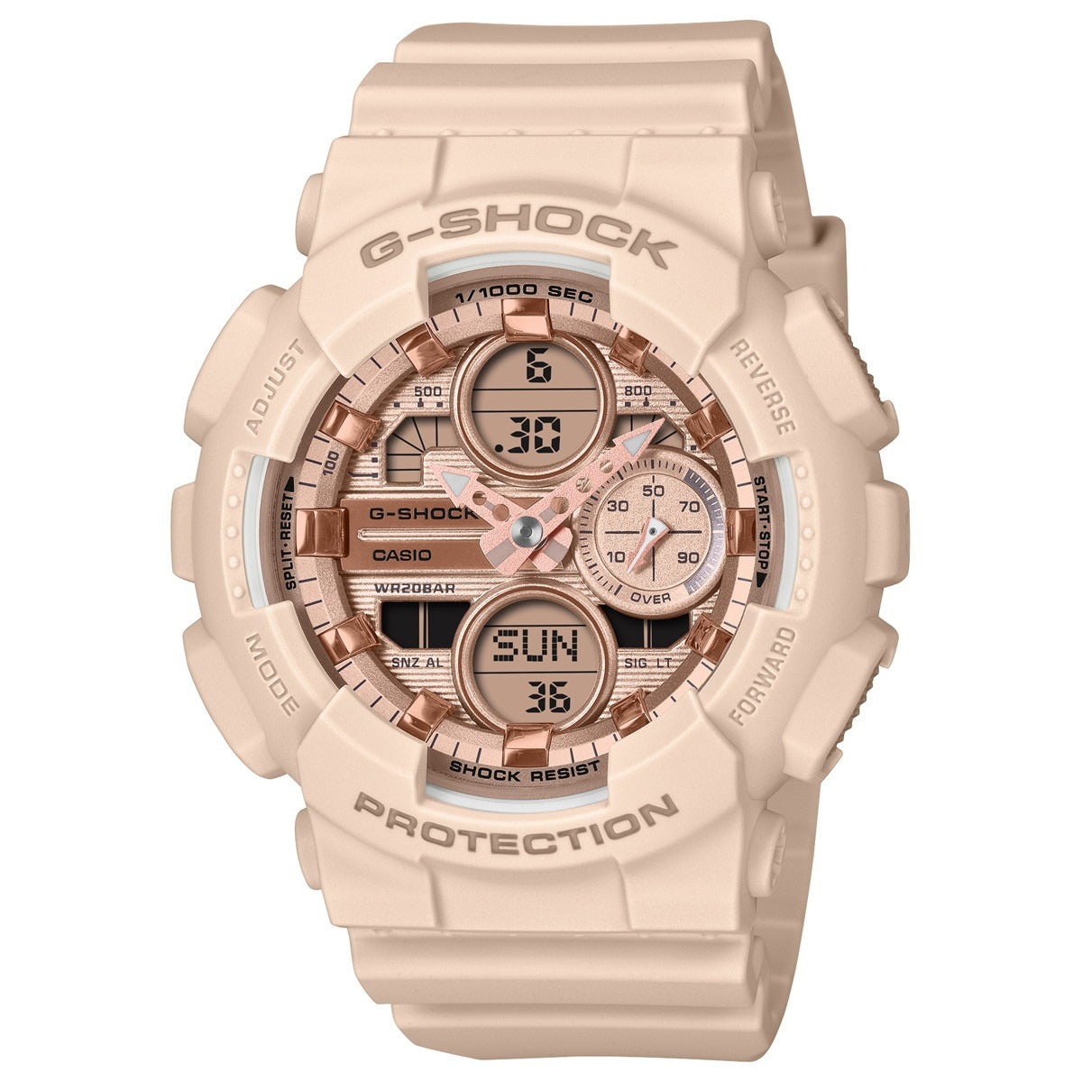 G-SHOCK カシオ Gショック CASIO アナデジ 限定 腕時計 メンズ レディース GMA-S140PG-4AJF【2026 新作】