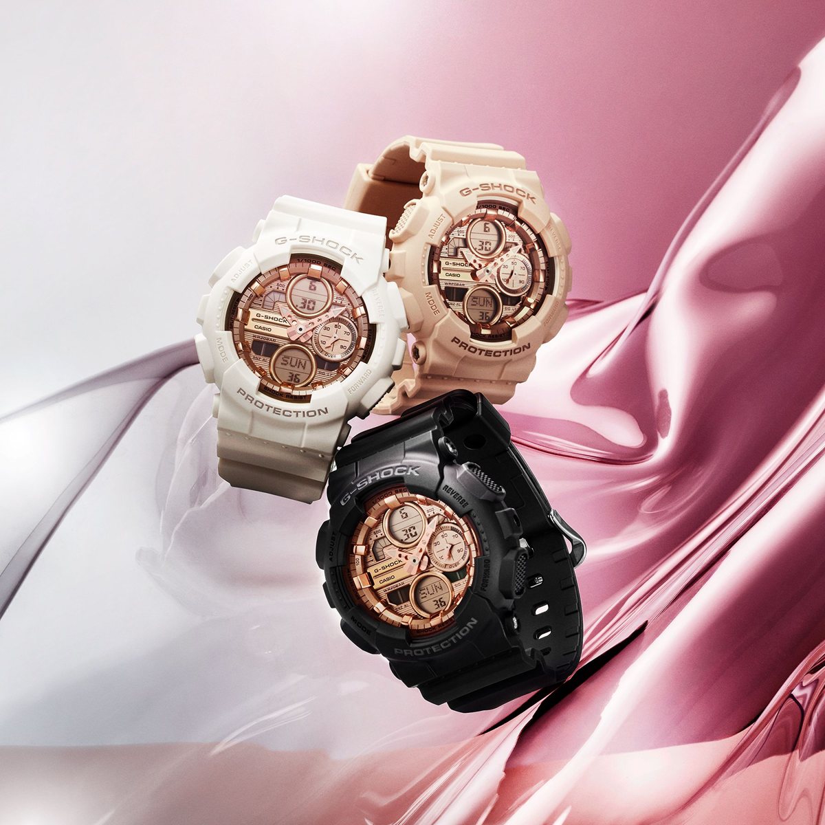 G-SHOCK カシオ Gショック CASIO アナデジ 限定 腕時計 メンズ レディース GMA-S140PG-4AJF【2026 新作】