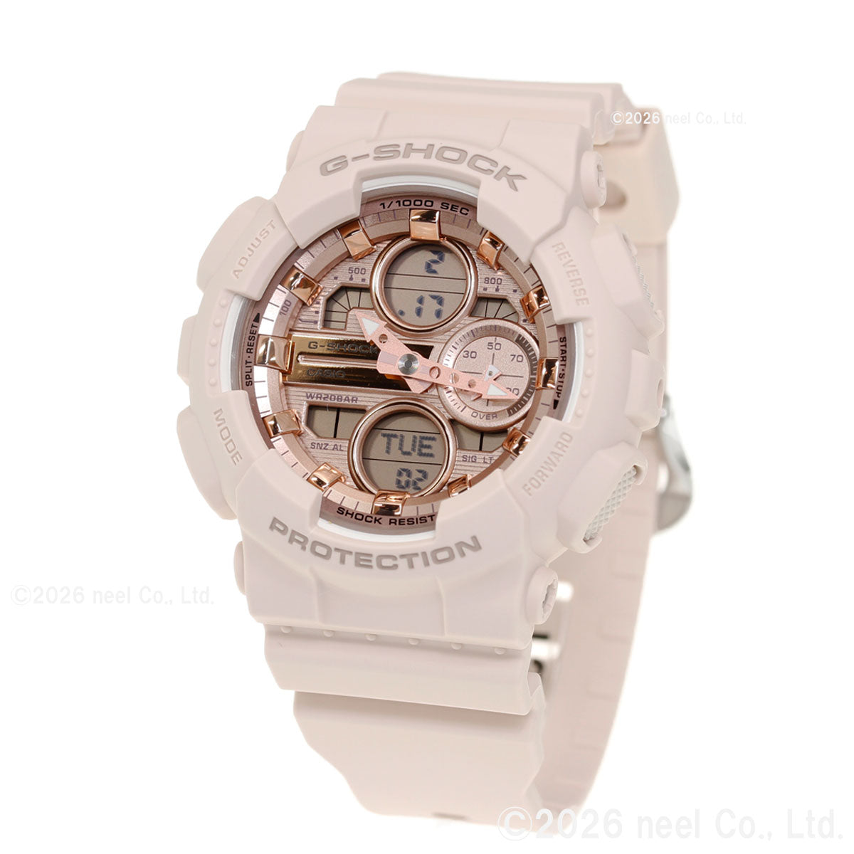 G-SHOCK カシオ Gショック CASIO アナデジ 限定 腕時計 メンズ レディース GMA-S140PG-4AJF【2026 新作】