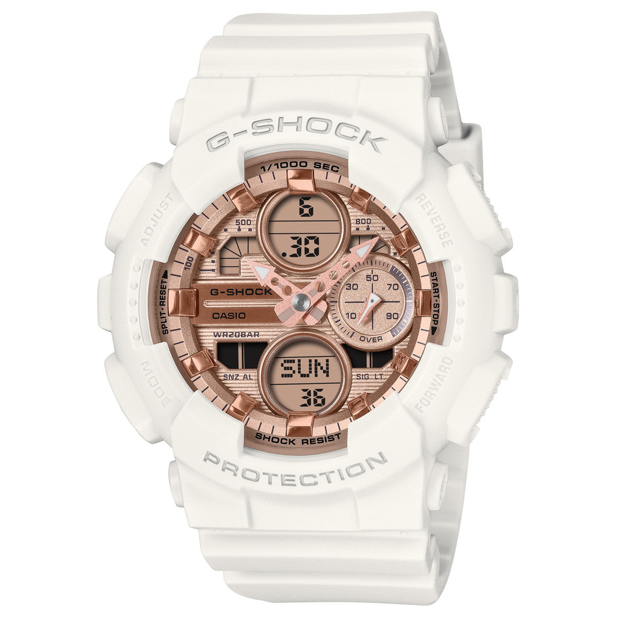 G-SHOCK カシオ Gショック CASIO アナデジ 限定 腕時計 メンズ レディース GMA-S140PG-7AJF【2026 新作】