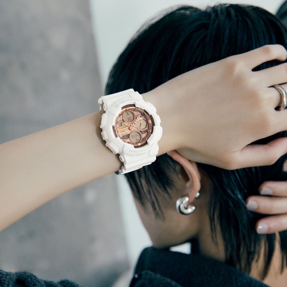 G-SHOCK カシオ Gショック CASIO アナデジ 限定 腕時計 メンズ レディース GMA-S140PG-7AJF【2026 新作】