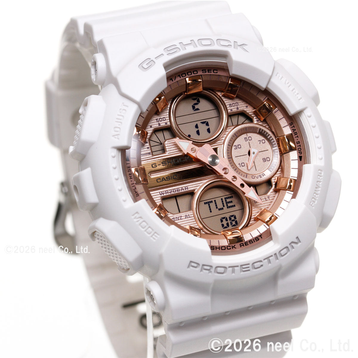 G-SHOCK カシオ Gショック CASIO アナデジ 限定 腕時計 メンズ レディース GMA-S140PG-7AJF【2026 新作】