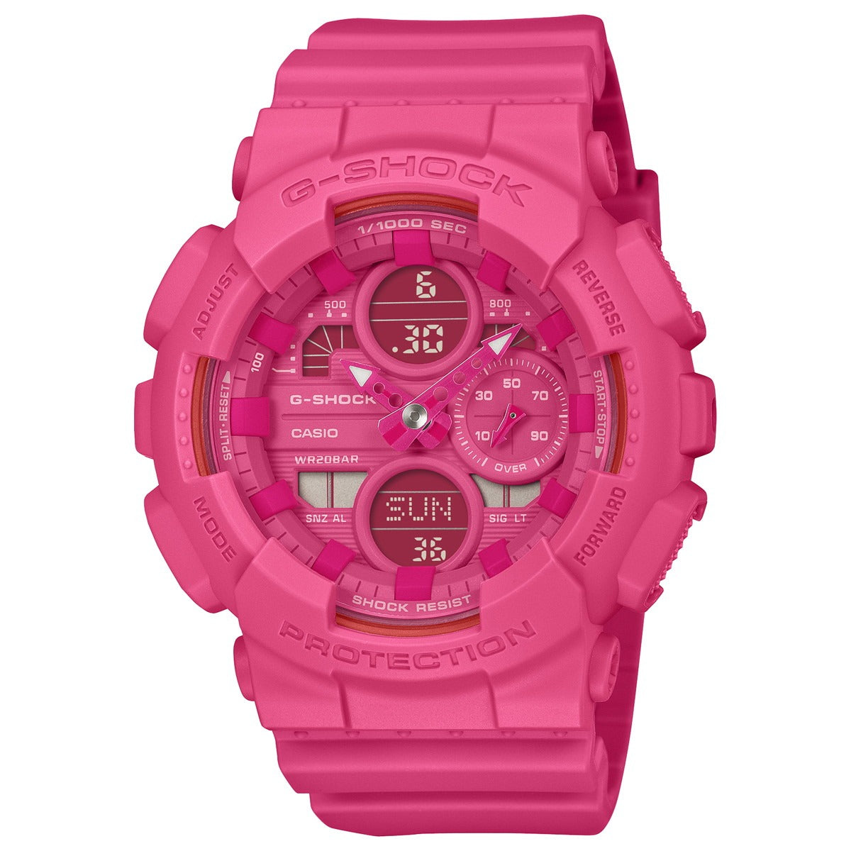 G-SHOCK カシオ Gショック CASIO アナデジ 腕時計 メンズ レディース GMA-S145PK-4AJR ピンクリボン活動