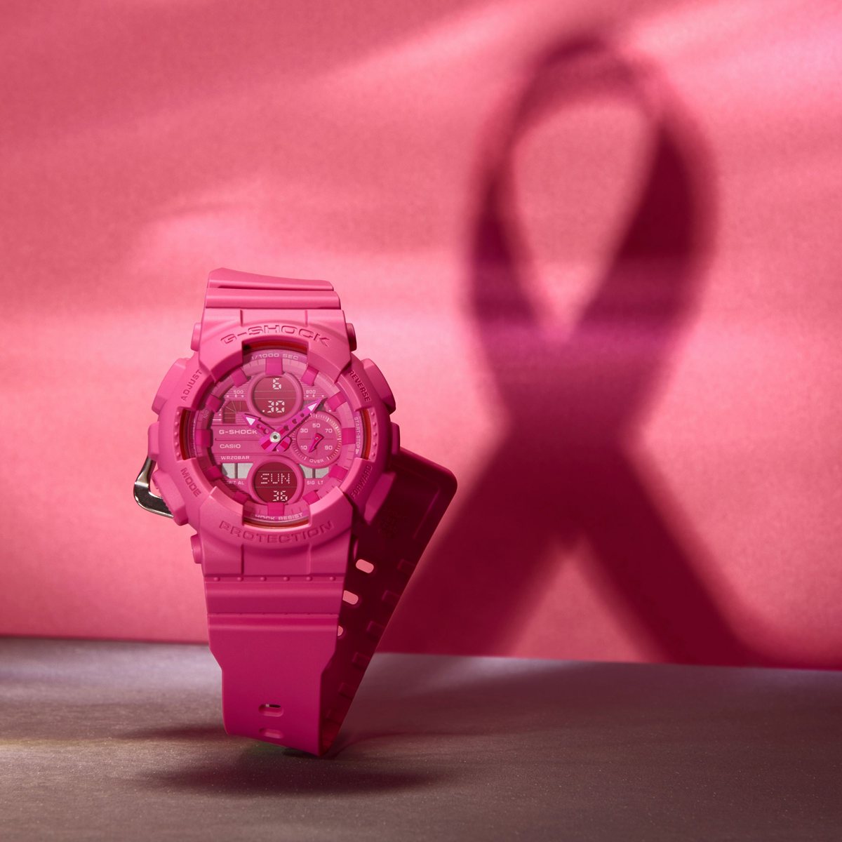 G-SHOCK カシオ Gショック CASIO アナデジ 腕時計 メンズ レディース GMA-S145PK-4AJR ピンクリボン活動【2025 新作】