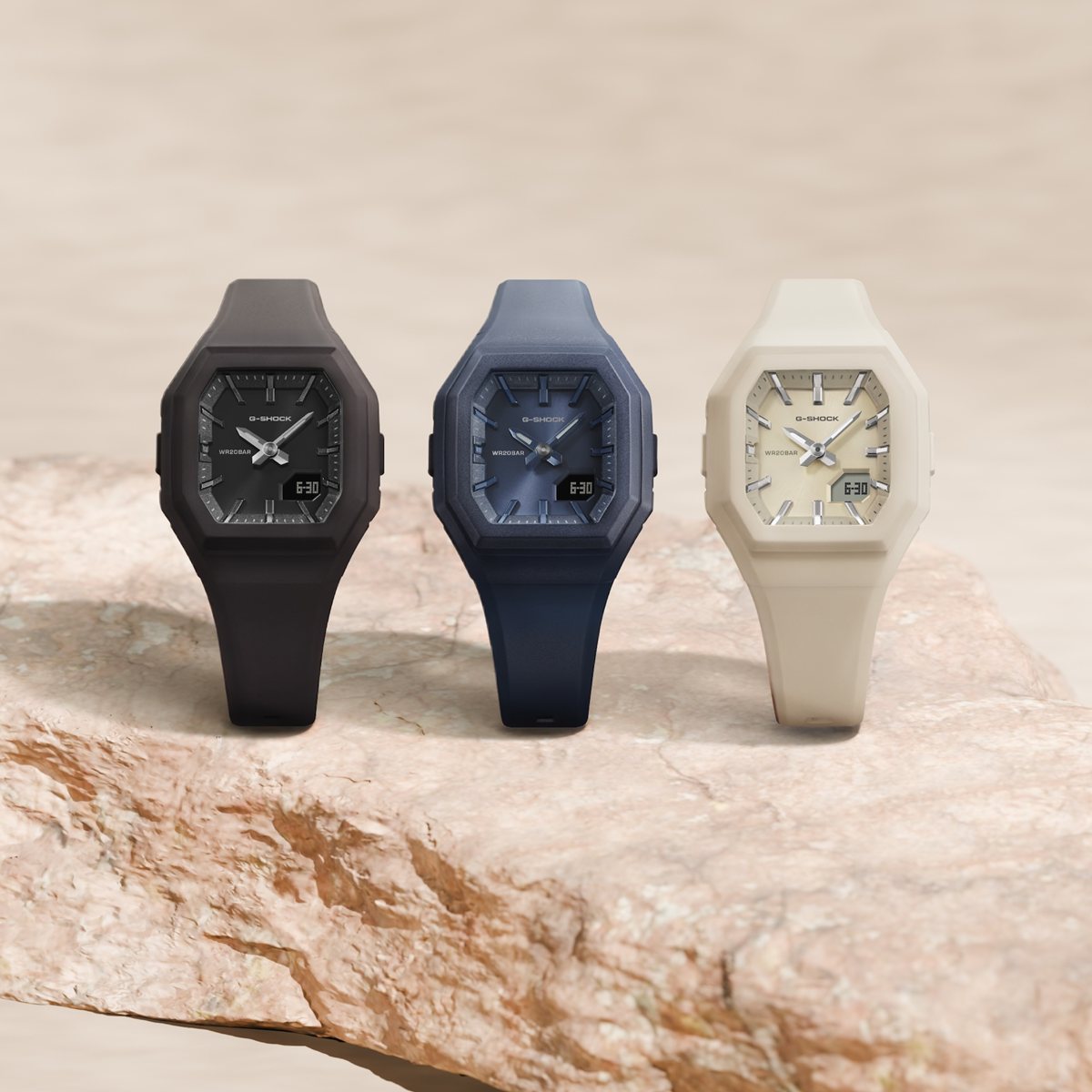G-SHOCK カシオ Gショック CASIO アナデジ 腕時計 メンズ レディース GMA-S160-2BJF ネイビー【2026 新作】