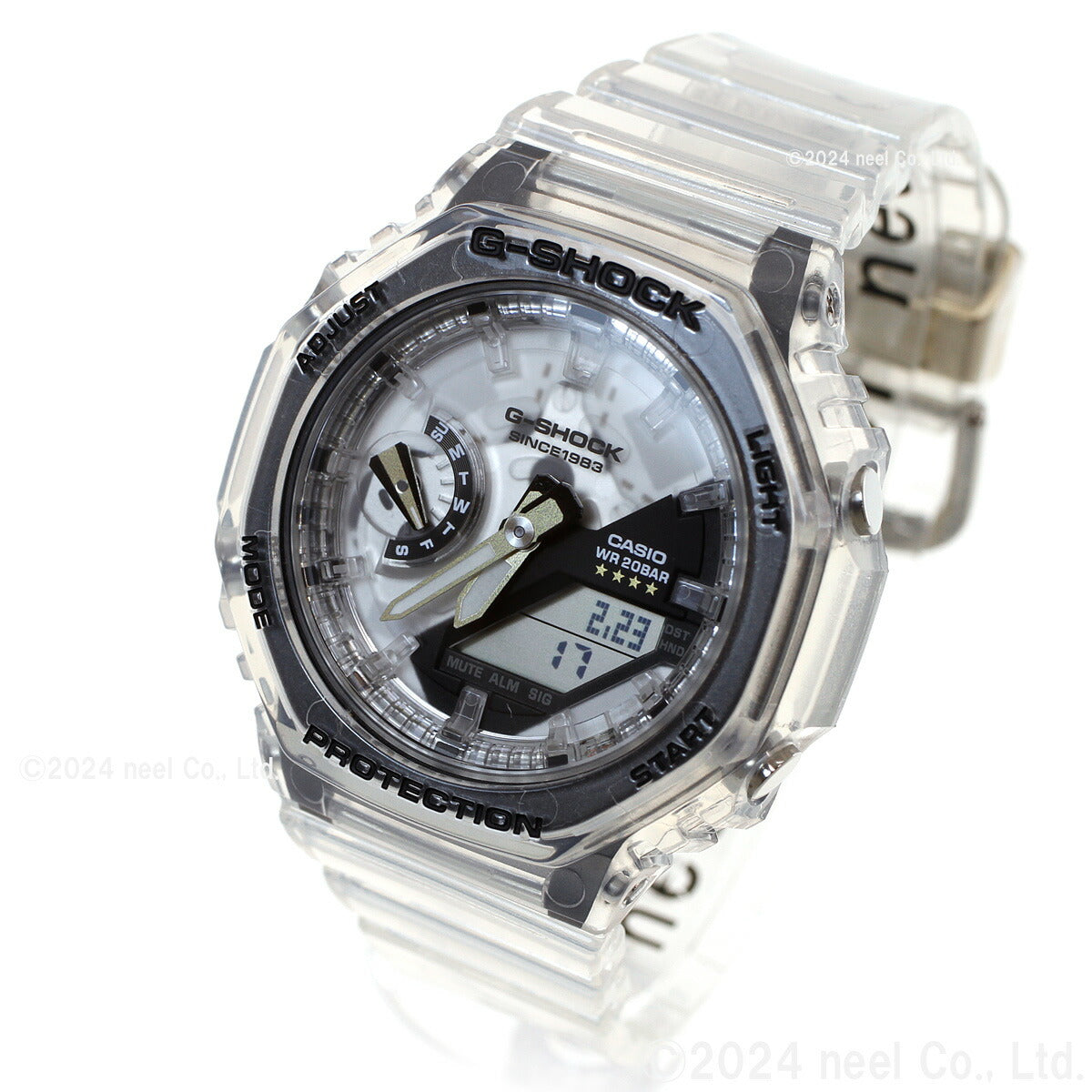 G-SHOCK カシオ Gショック CASIO 40th Anniversary Clear Remix GMA-S2140RX-7AJR アナデジ 腕時計 メンズ レディース クリアリミックス