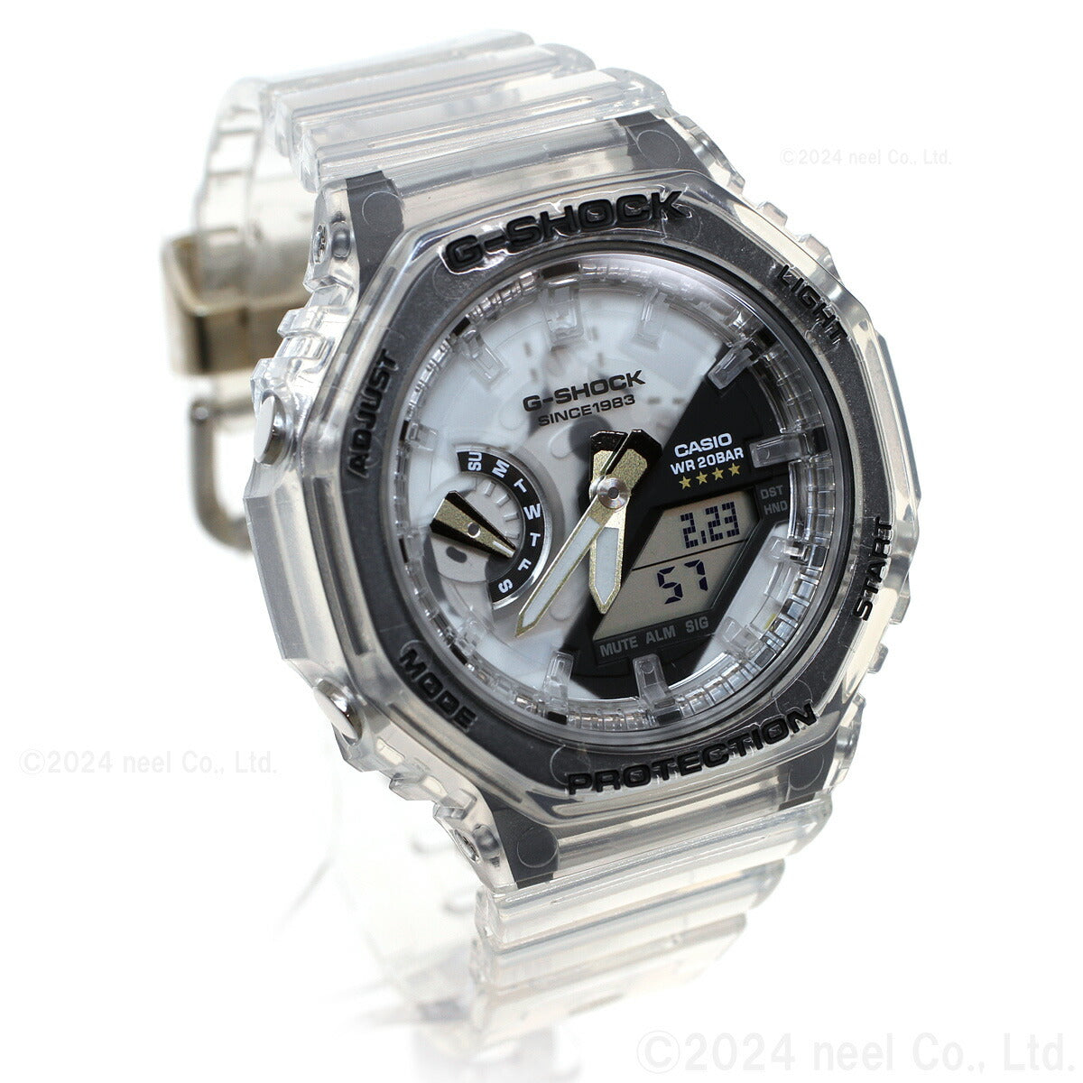 G-SHOCK カシオ Gショック CASIO 40th Anniversary Clear Remix GMA-S2140RX-7AJR アナデジ 腕時計 メンズ レディース クリアリミックス