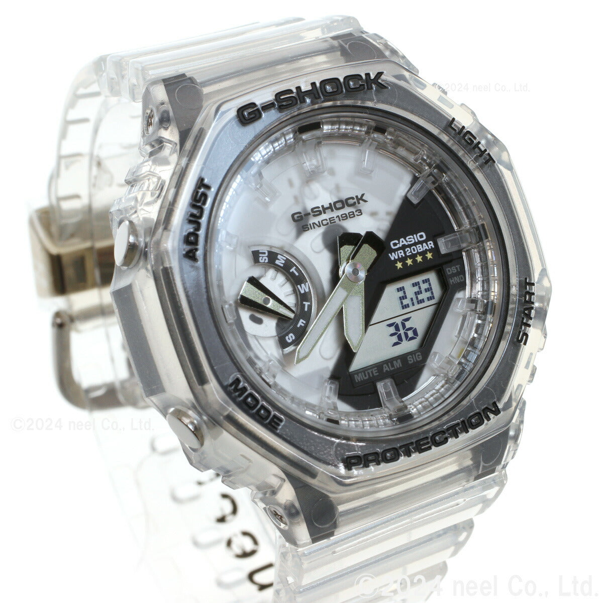 G-SHOCK カシオ Gショック CASIO 40th Anniversary Clear Remix GMA-S2140RX-7AJR アナデジ 腕時計 メンズ レディース クリアリミックス