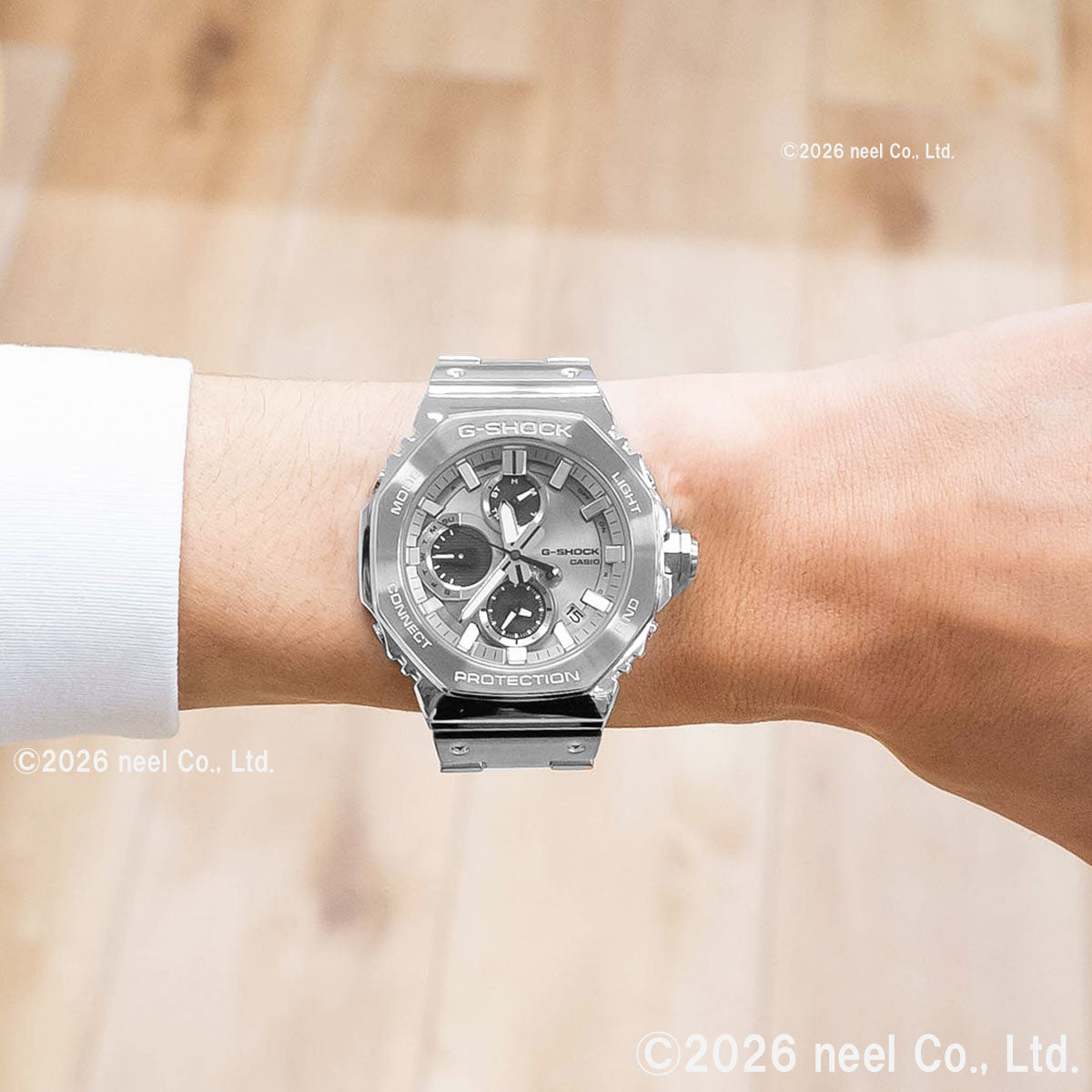 G-SHOCK カシオ Gショック CASIO GMC-B2100ADS-1AJF タフソーラー フルメタル クロノグラフ 腕時計 メンズ スマートフォンリンク【2026 新作】
