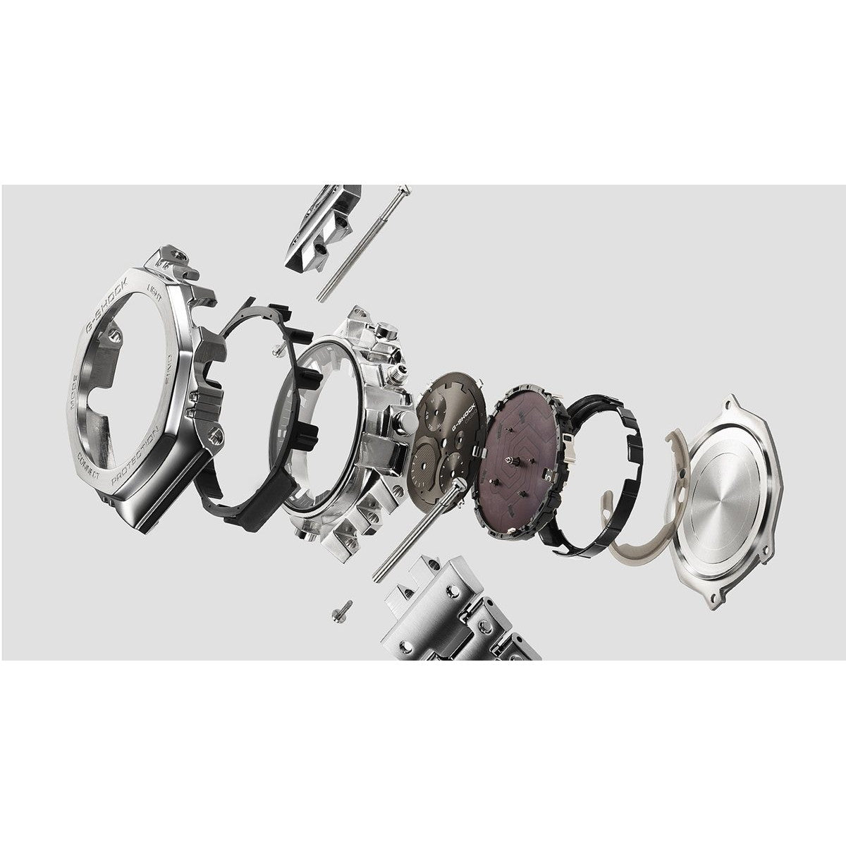 G-SHOCK カシオ Gショック CASIO GMC-B2100BT-1AJF タフソーラー フルメタル クロノグラフ 腕時計 メンズ スマートフォンリンク【2025 新作】