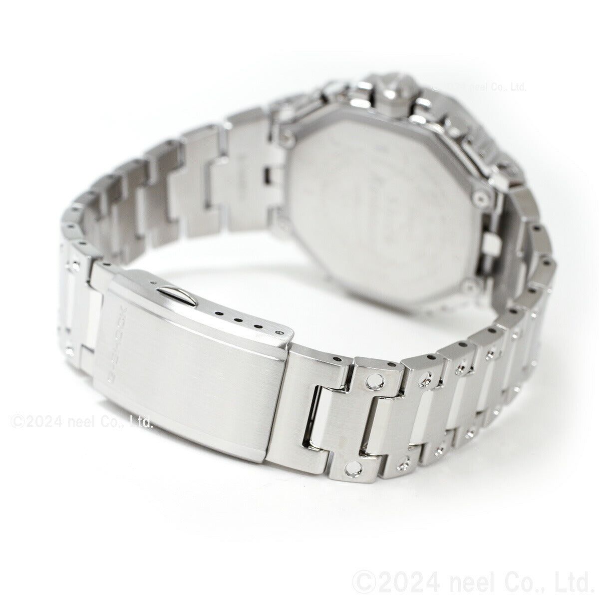 G-SHOCK カシオ Gショック CASIO GMC-B2100D-1AJF タフソーラー フルメタル シルバー ブラック クロノグラフ 腕時計 メンズ スマートフォンリンク