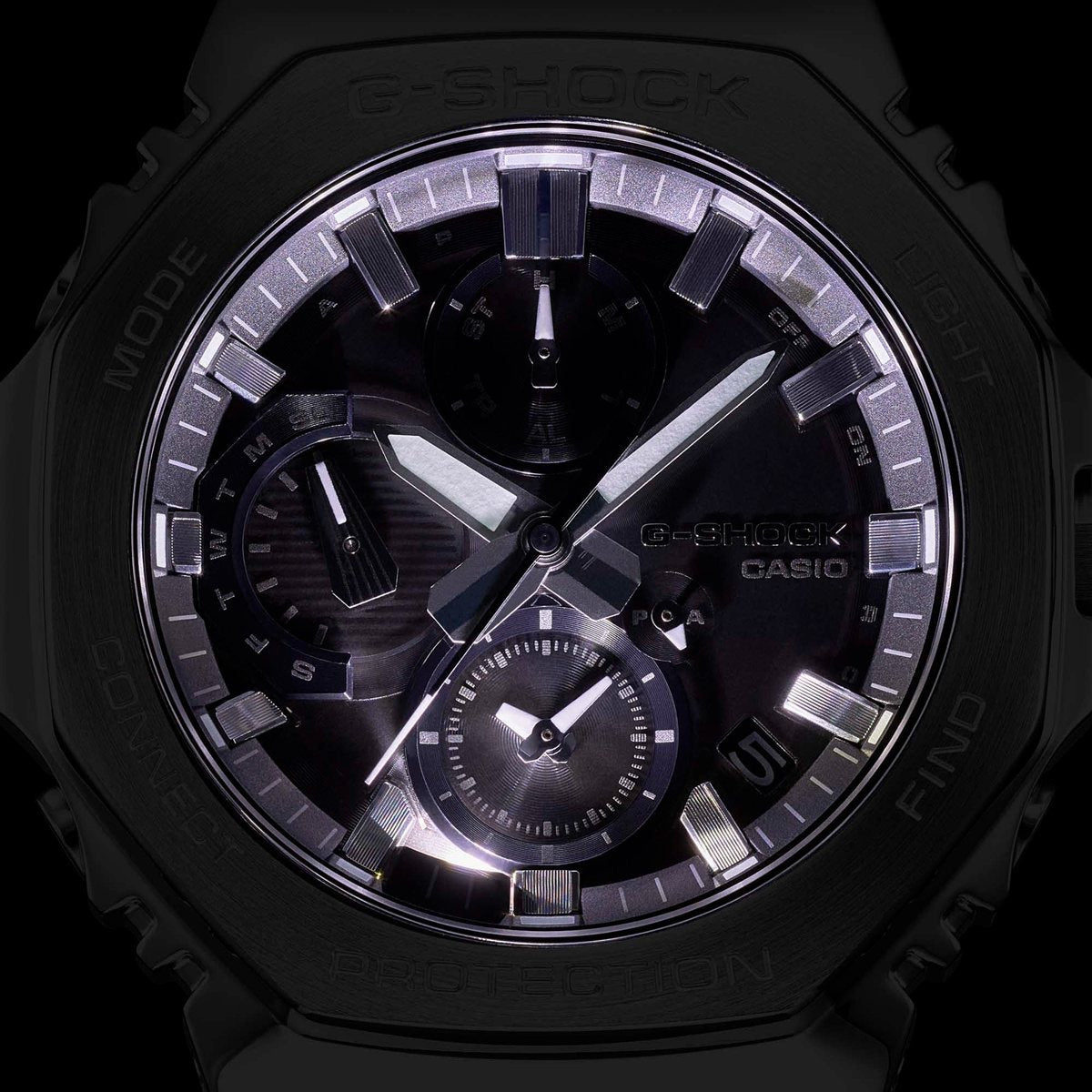 G-SHOCK カシオ Gショック CASIO GMC-B2100Y-1AJF タフソーラー フルメタル クロノグラフ 腕時計 メンズ スマートフォンリンク【2025 新作】