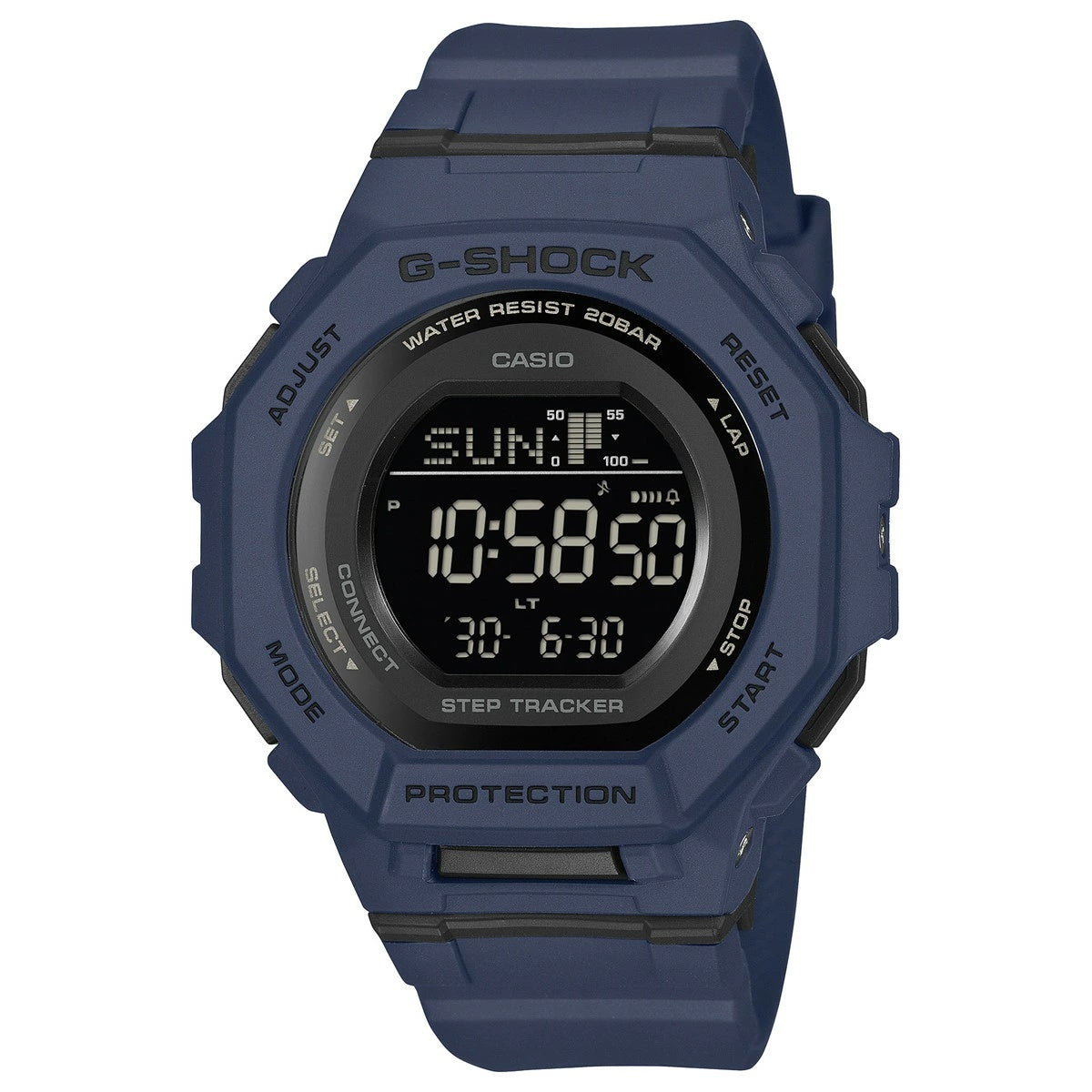 G-SHOCK カシオ Gショック CASIO デジタル 腕時計 GMD-B300-2JF 歩数計測機能 スマートフォンリンク ネイビー【2026 新作】