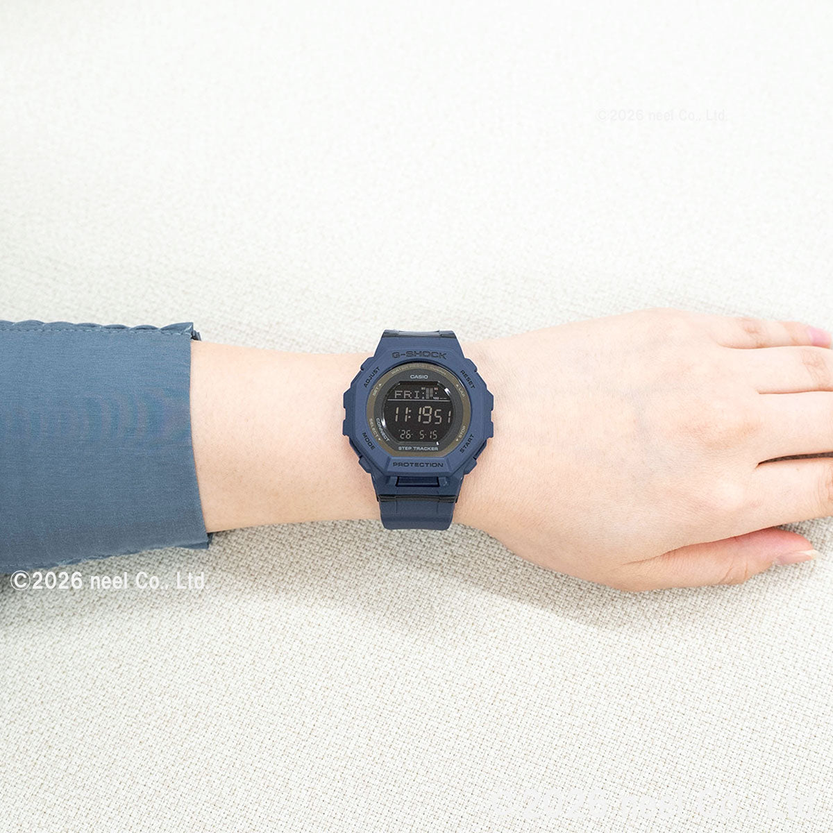 G-SHOCK カシオ Gショック CASIO デジタル 腕時計 GMD-B300-2JF 歩数計測機能 スマートフォンリンク ネイビー【2026 新作】