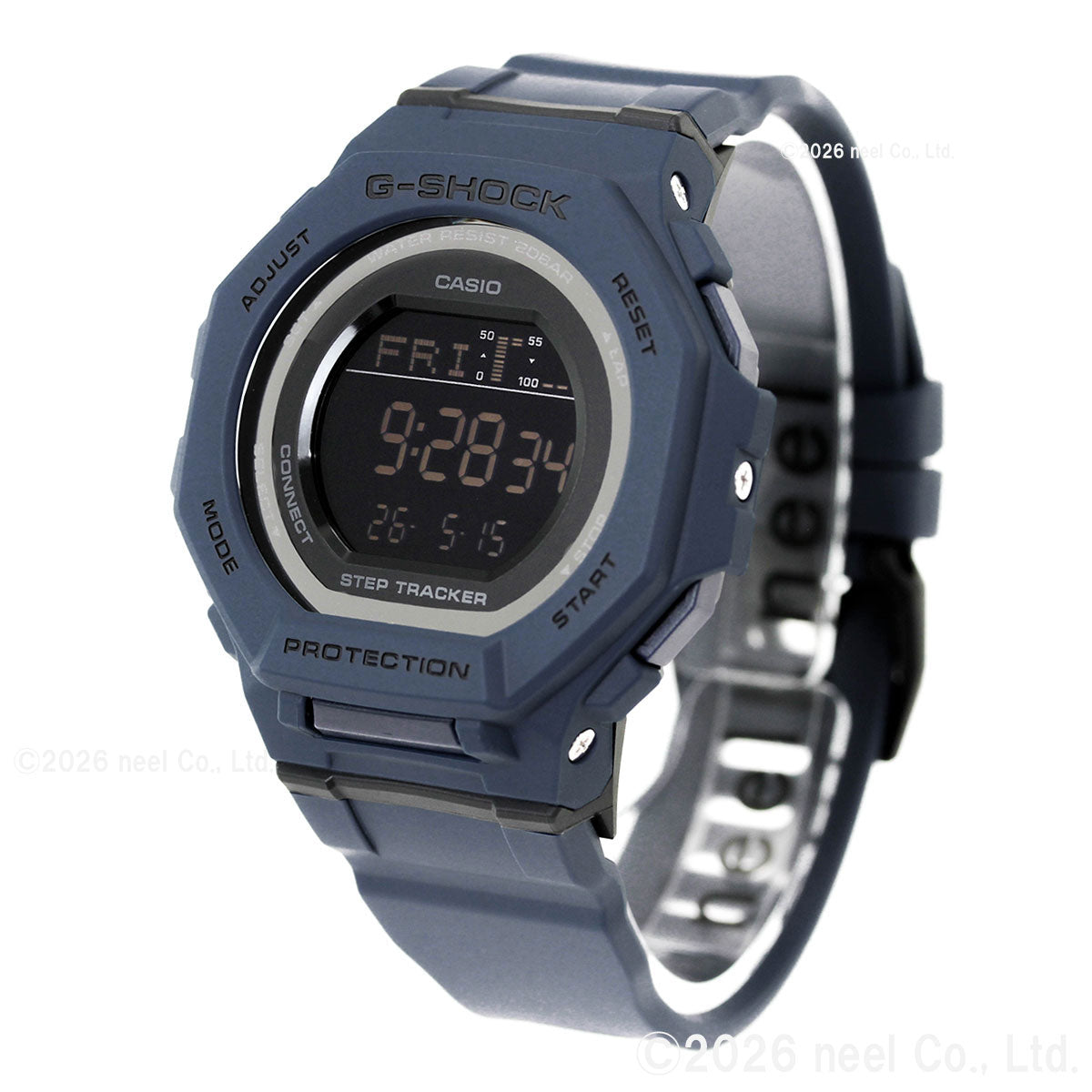 G-SHOCK カシオ Gショック CASIO デジタル 腕時計 GMD-B300-2JF 歩数計測機能 スマートフォンリンク ネイビー【2026 新作】