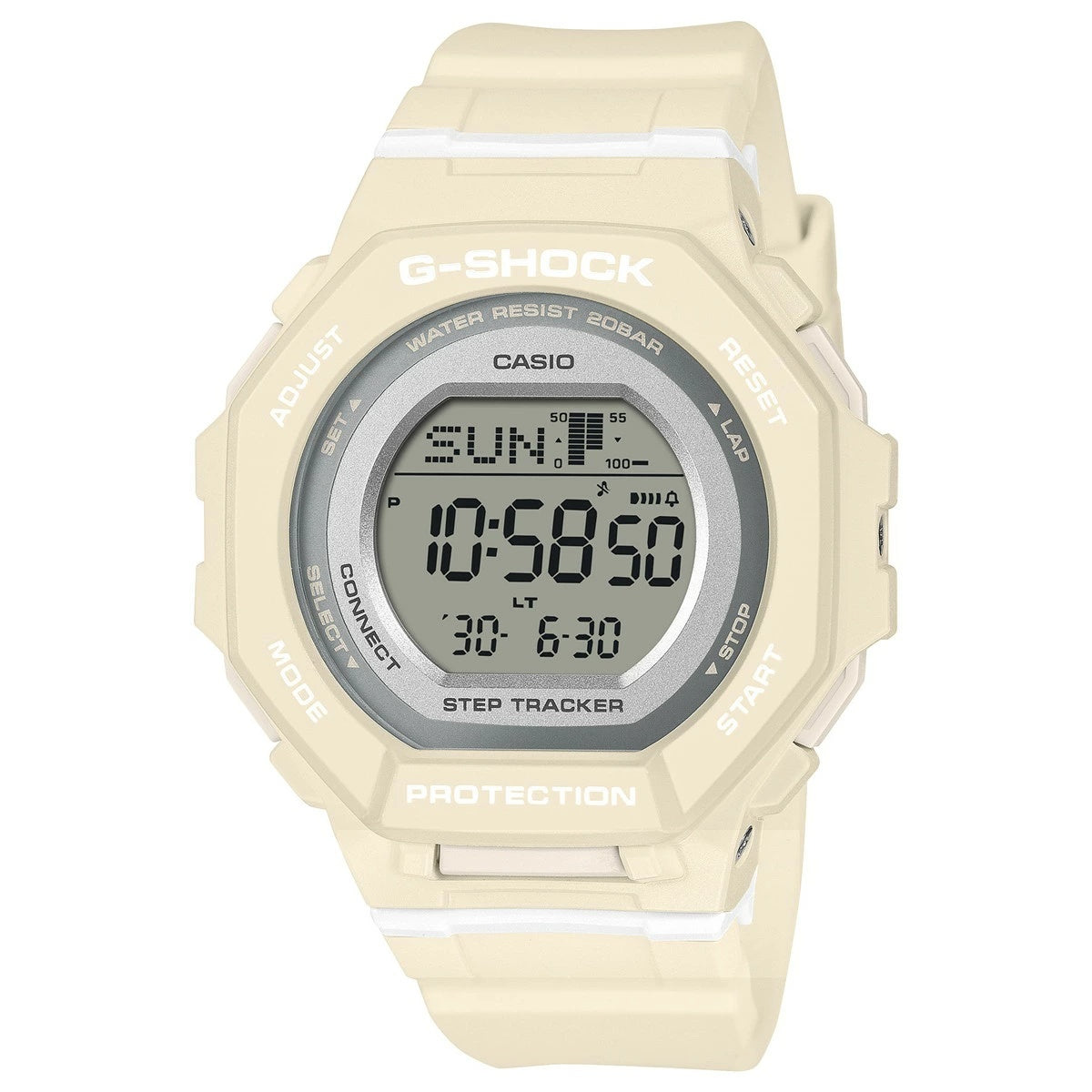 G-SHOCK カシオ Gショック CASIO デジタル 腕時計 GMD-B300-7JF 歩数計測機能 スマートフォンリンク ホワイト【2026 新作】