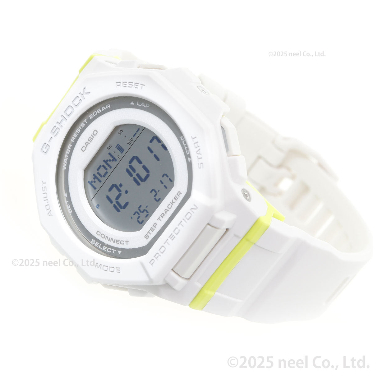 G-SHOCK カシオ Gショック CASIO デジタル 腕時計 GMD-B300SC-7JF 歩数計測機能 スマートフォンリンク ホワイト【2025 新作】