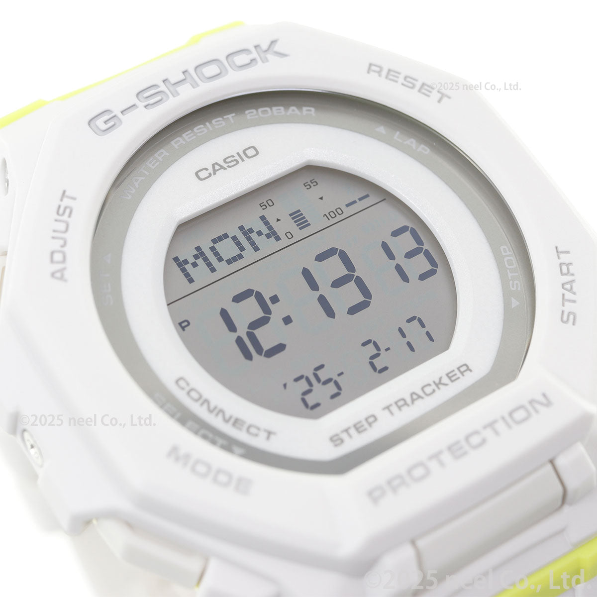 G-SHOCK カシオ Gショック CASIO デジタル 腕時計 GMD-B300SC-7JF 歩数計測機能 スマートフォンリンク ホワイト【2025 新作】