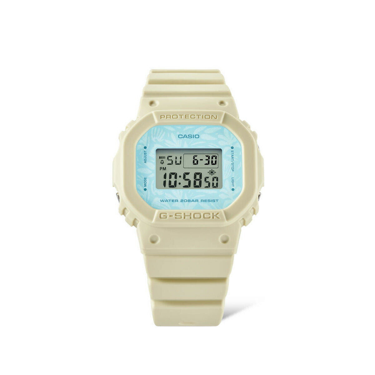 G-SHOCK カシオ Gショック CASIO デジタル 腕時計 メンズ レディース GMD-S5600NC-9JF DW-5600 ハーブ柄文字板 小型化・薄型化モデル