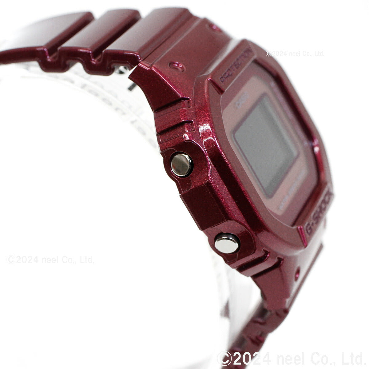 G-SHOCK デジタル カシオ Gショック CASIO オンライン限定モデル 腕時計 メンズ レディース GMD-S5600RB-4JF 小型化・薄型化モデル Black Red