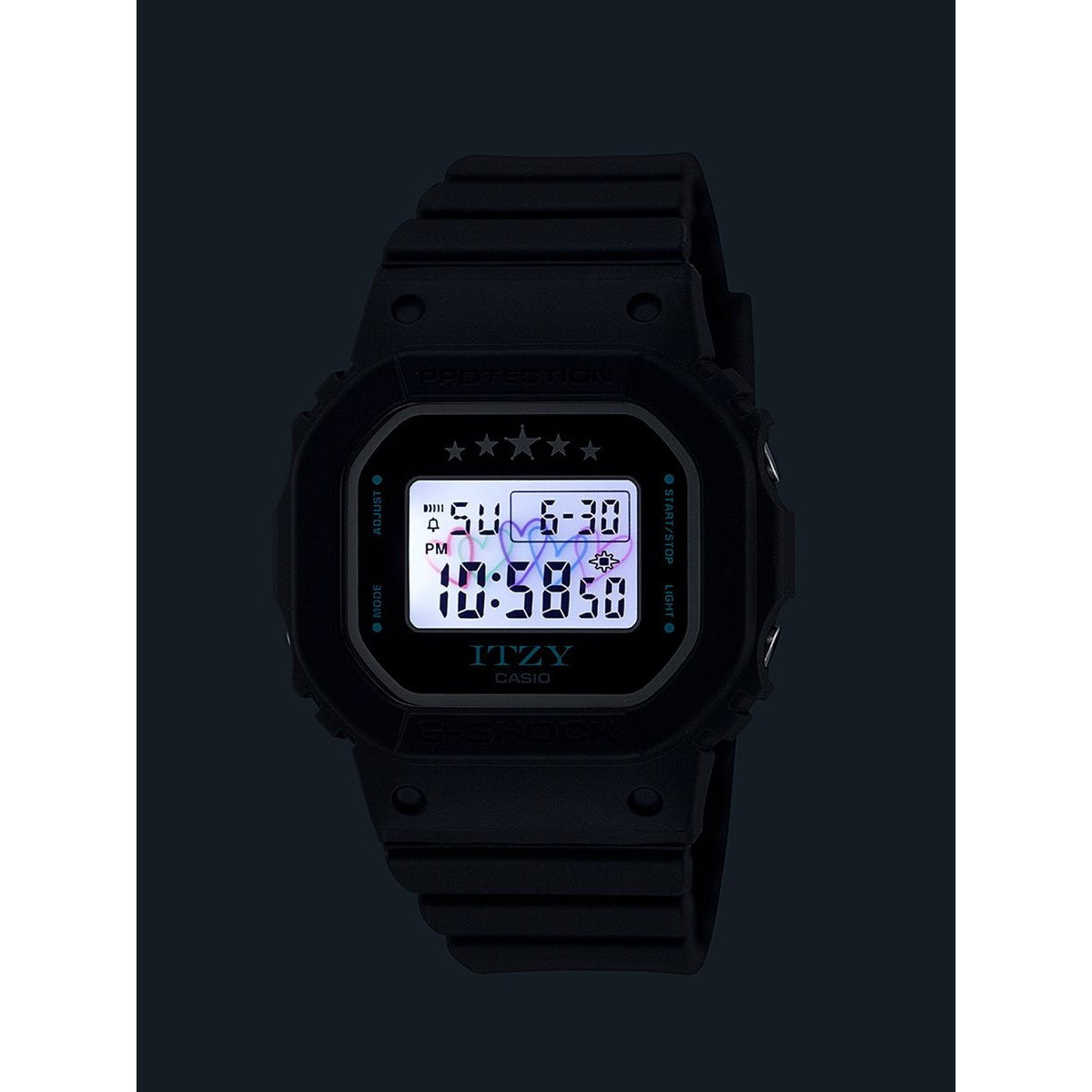 G-SHOCK デジタル カシオ Gショック CASIO ITZYコラボ 限定モデル 腕時計 メンズ レディース GMD-S5610IT-1JR【2024 新作】