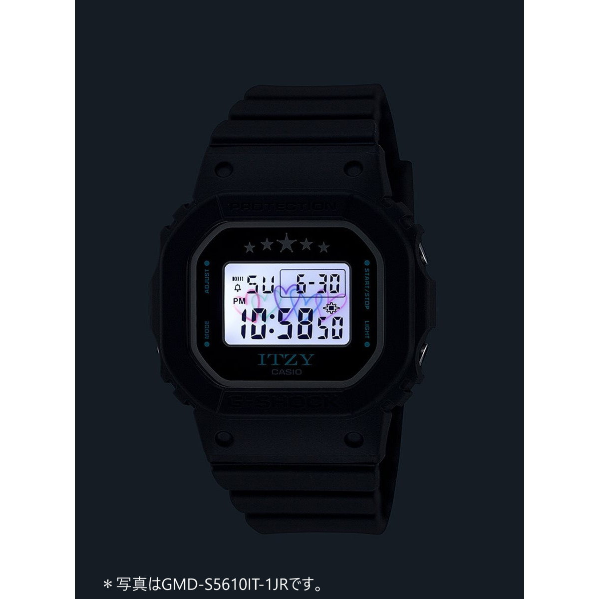 G-SHOCK デジタル カシオ Gショック CASIO ITZYコラボ 限定モデル 腕時計 メンズ レディース GMD-S5610IT-3JR【2024 新作】