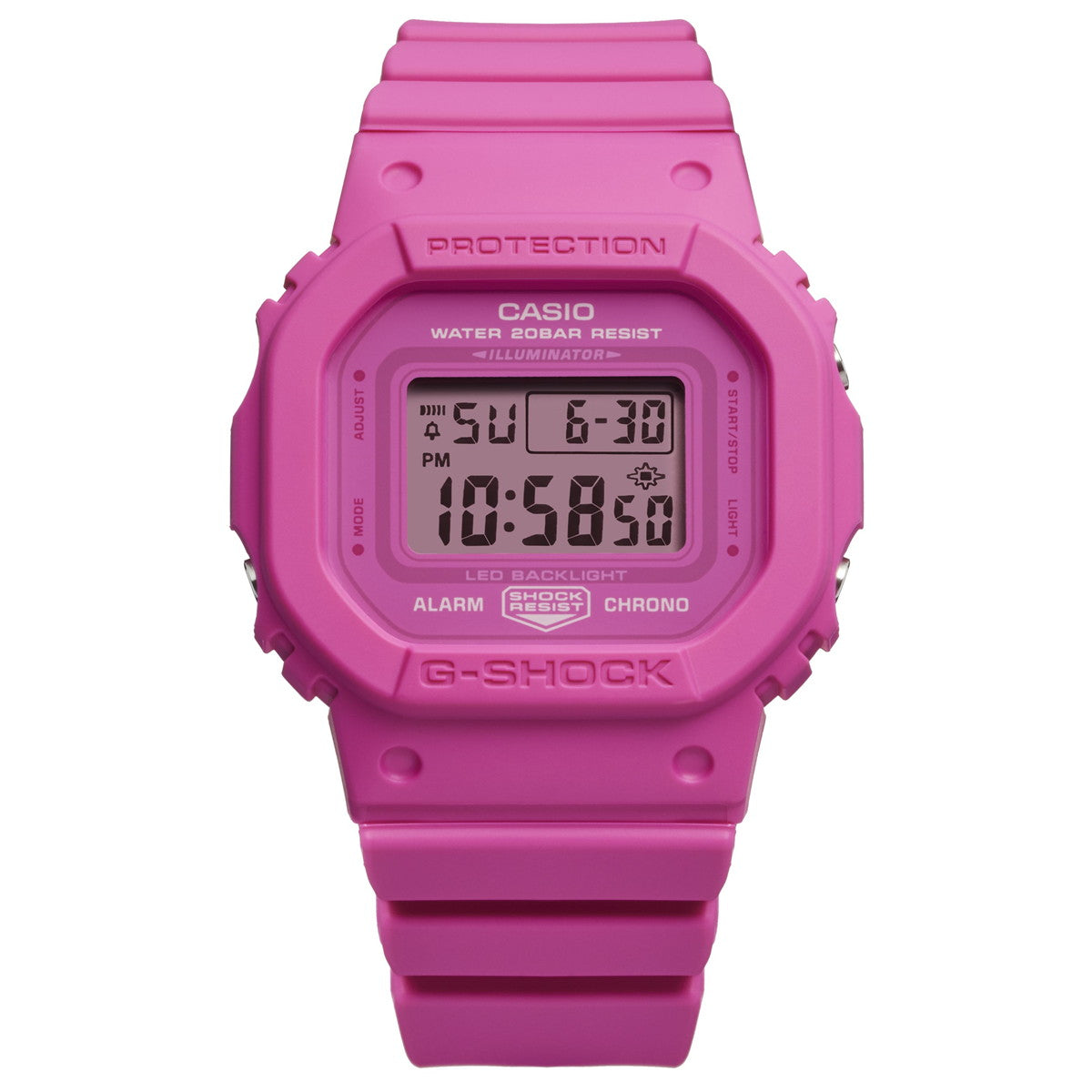 G-SHOCK デジタル カシオ Gショック CASIO 腕時計 GMD-S5610PK-4JR オールピンク ピンクリボン活動【2024 新作】