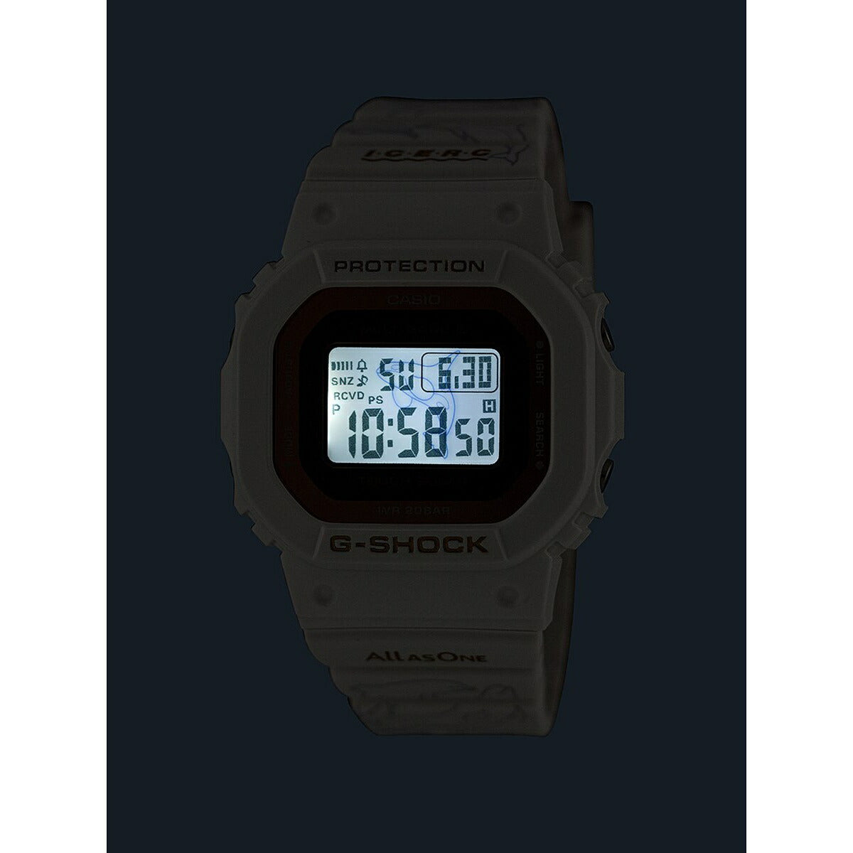 G-SHOCK 電波 ソーラー 電波時計 カシオ Gショック 腕時計 メンズ レディース GMD-W5601K-7JR イルカ Love The Sea And The Earth