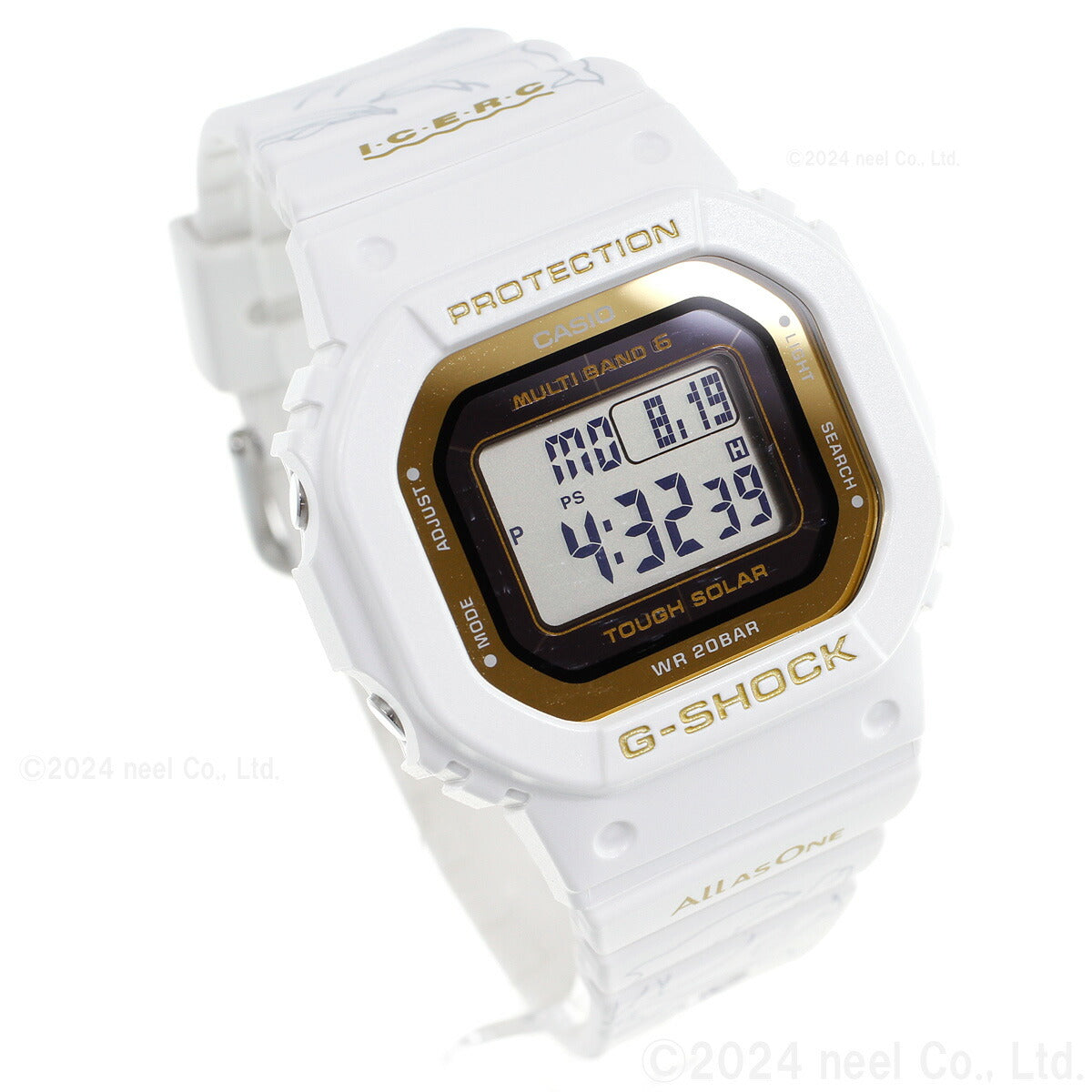 G-SHOCK 電波 ソーラー 電波時計 カシオ Gショック 腕時計 メンズ レディース GMD-W5601K-7JR イルカ Love The Sea And The Earth