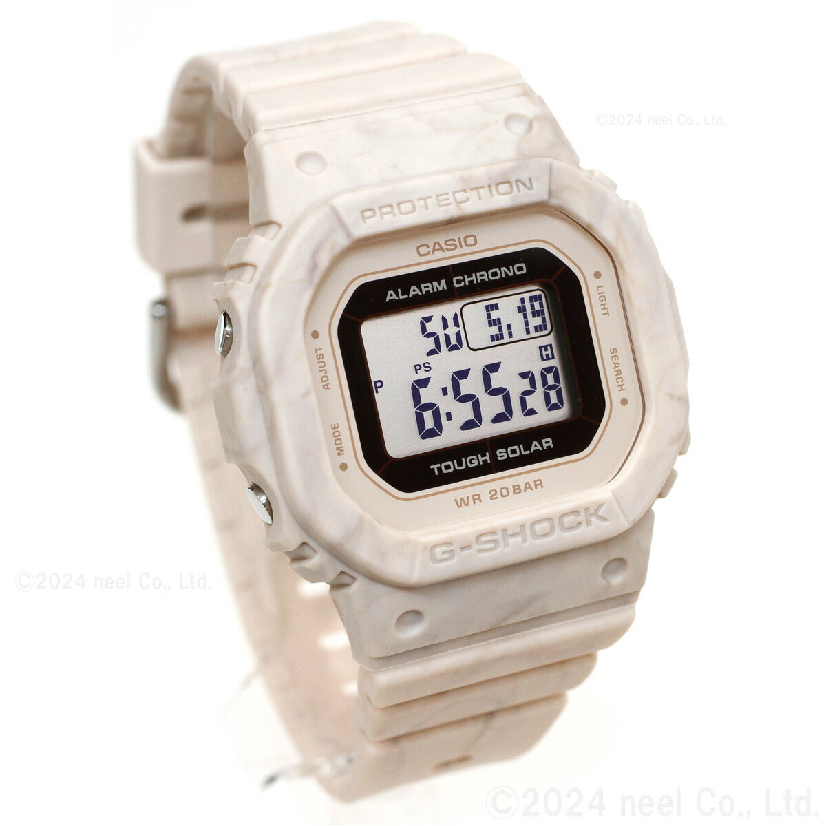 G-SHOCK カシオ Gショック オンライン限定モデル 腕時計 メンズ レディース GMS-S5600RT-4JF DW-5600 小型化・薄型化モデル マーブル模様【2024 新作】