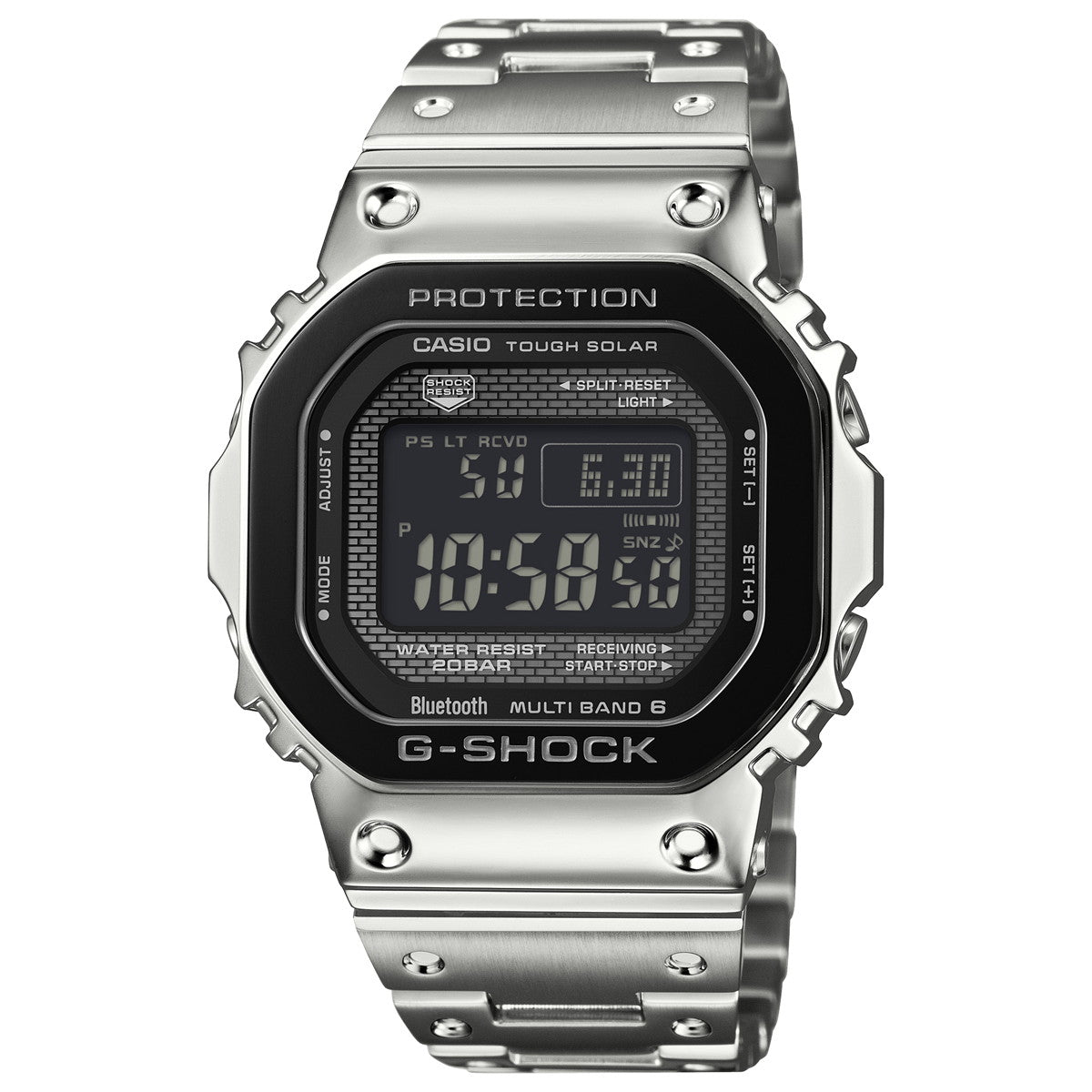 G-SHOCK カシオ Gショック CASIO GMW-B5000BT-1JF タフソーラー 電波時計 腕時計 メンズ フルメタル スマートフォンリンク【2025 新作】