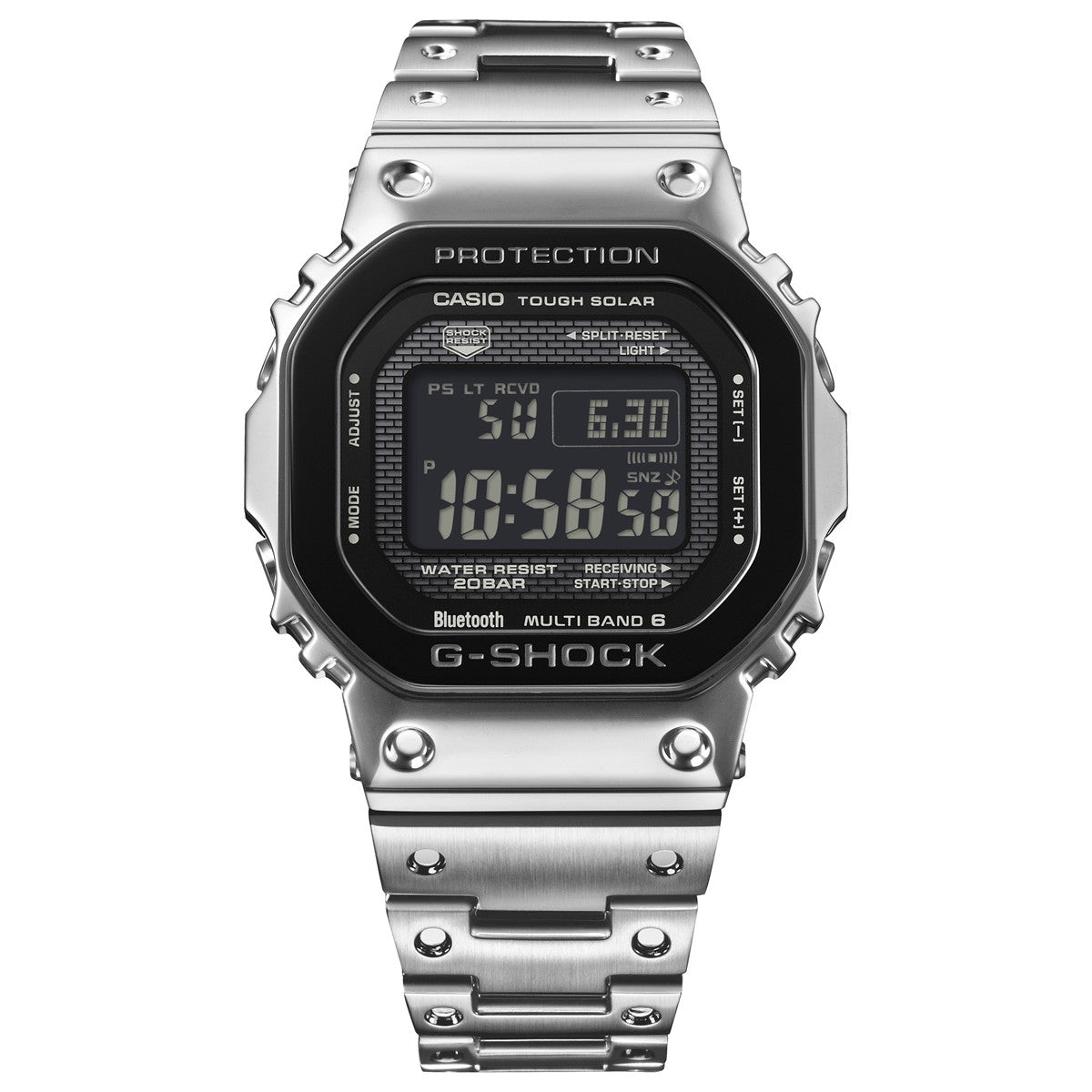 G-SHOCK カシオ Gショック CASIO GMW-B5000BT-1JF タフソーラー 電波時計 腕時計 メンズ フルメタル スマートフォンリンク【2025 新作】