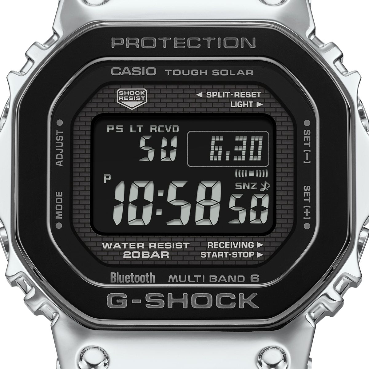 G-SHOCK カシオ Gショック CASIO GMW-B5000BT-1JF タフソーラー 電波時計 腕時計 メンズ フルメタル スマートフォンリンク【2025 新作】