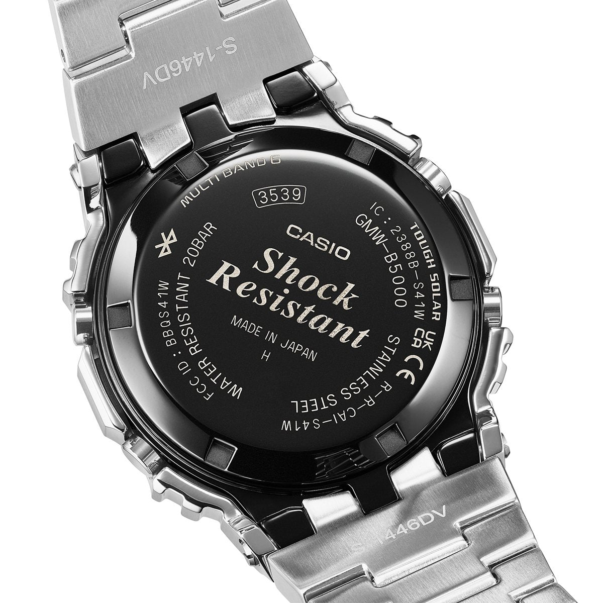 G-SHOCK カシオ Gショック CASIO GMW-B5000BT-1JF タフソーラー 電波時計 腕時計 メンズ フルメタル スマートフォンリンク【2025 新作】