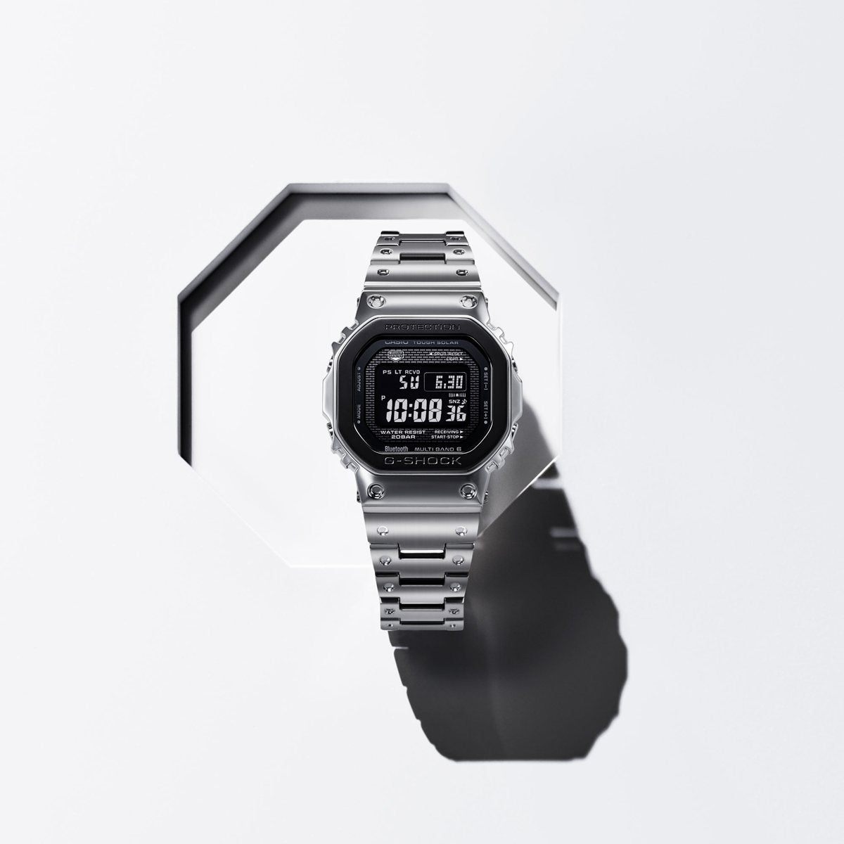 G-SHOCK カシオ Gショック CASIO GMW-B5000BT-1JF タフソーラー 電波時計 腕時計 メンズ フルメタル スマートフォンリンク【2025 新作】