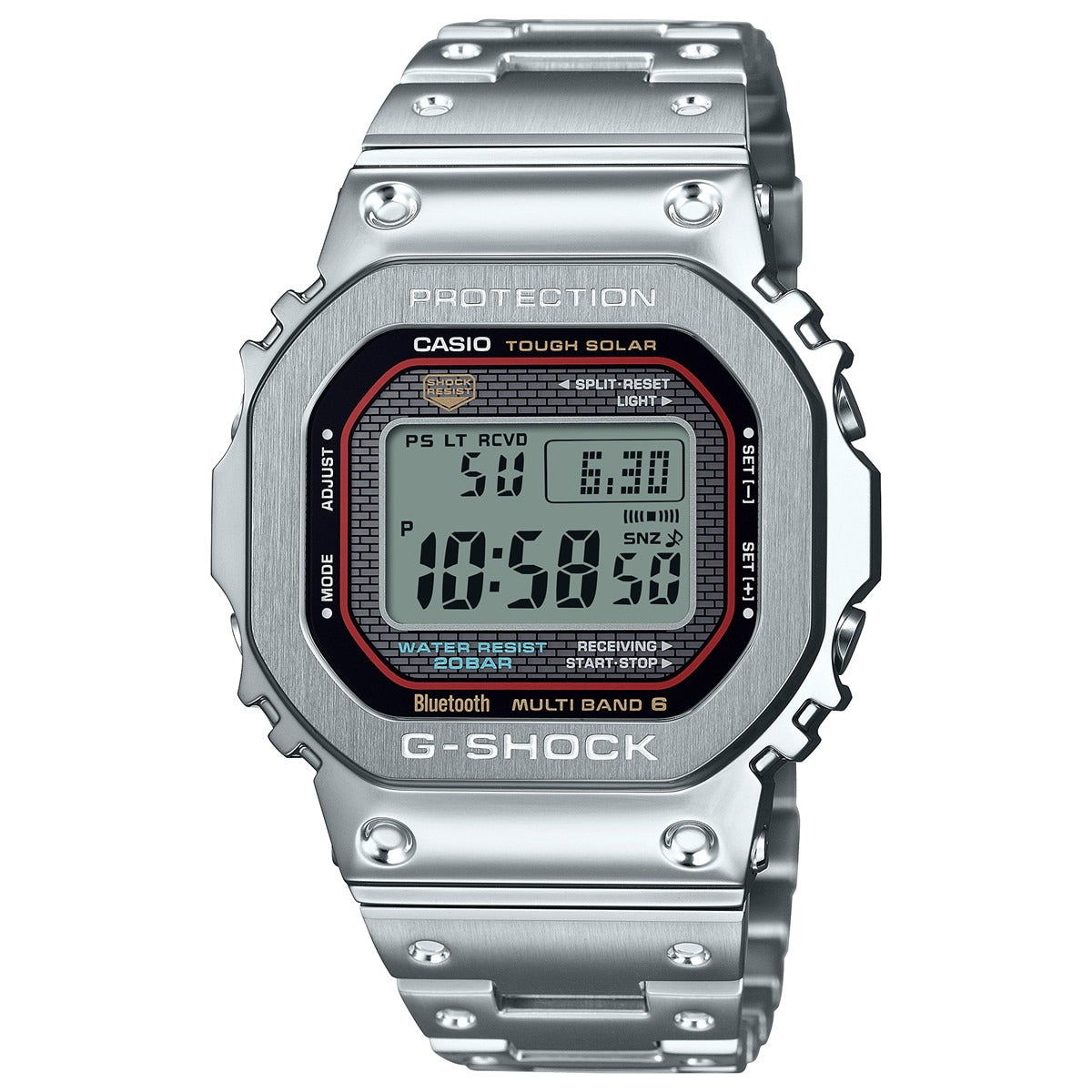 G-SHOCK カシオ Gショック CASIO GMW-B5000D-1CJF タフソーラー 電波時計 腕時計 メンズ フルメタル スマートフォンリンク