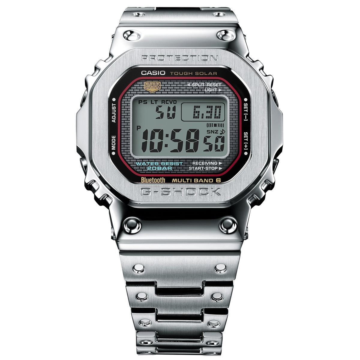 G-SHOCK カシオ Gショック CASIO GMW-B5000D-1CJF タフソーラー 電波時計 腕時計 メンズ フルメタル スマートフォンリンク【2025 新作】