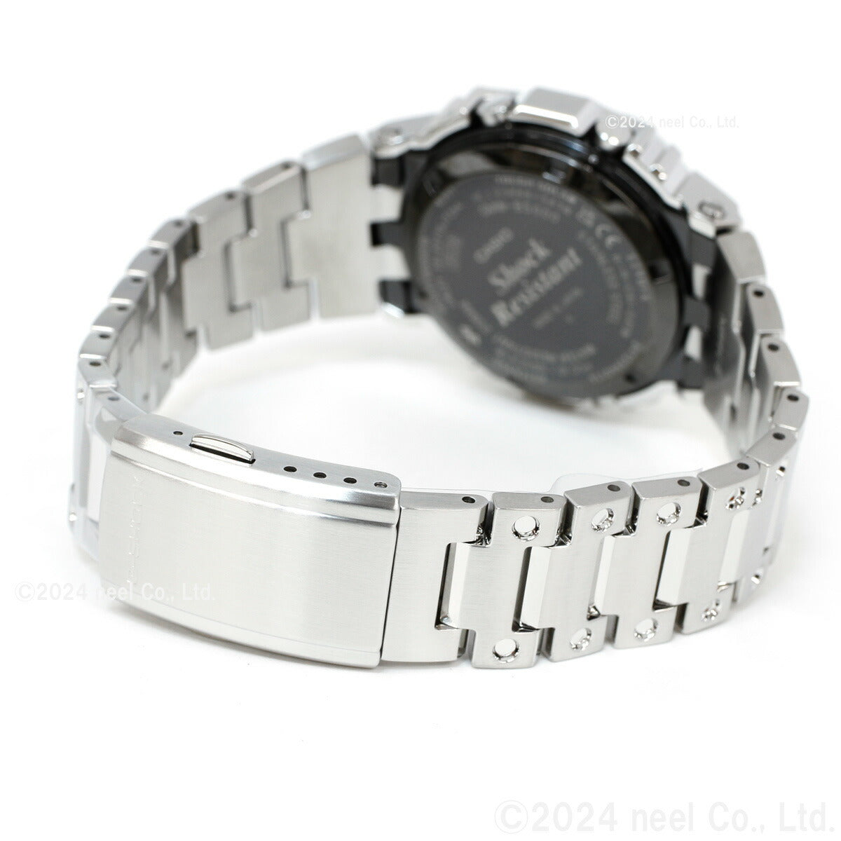 G-SHOCK カシオ Gショック CASIO GMW-B5000D-2JF タフソーラー 電波時計 腕時計 メンズ フルメタル シルバー メタリックブルー スマートフォンリンク