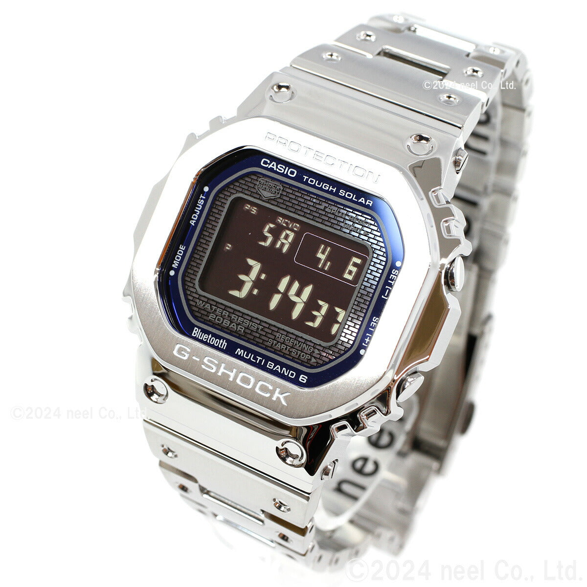 メンズCASIO G-SHOCK GMW-B5000 フルメタル タフソーラー 腕時計