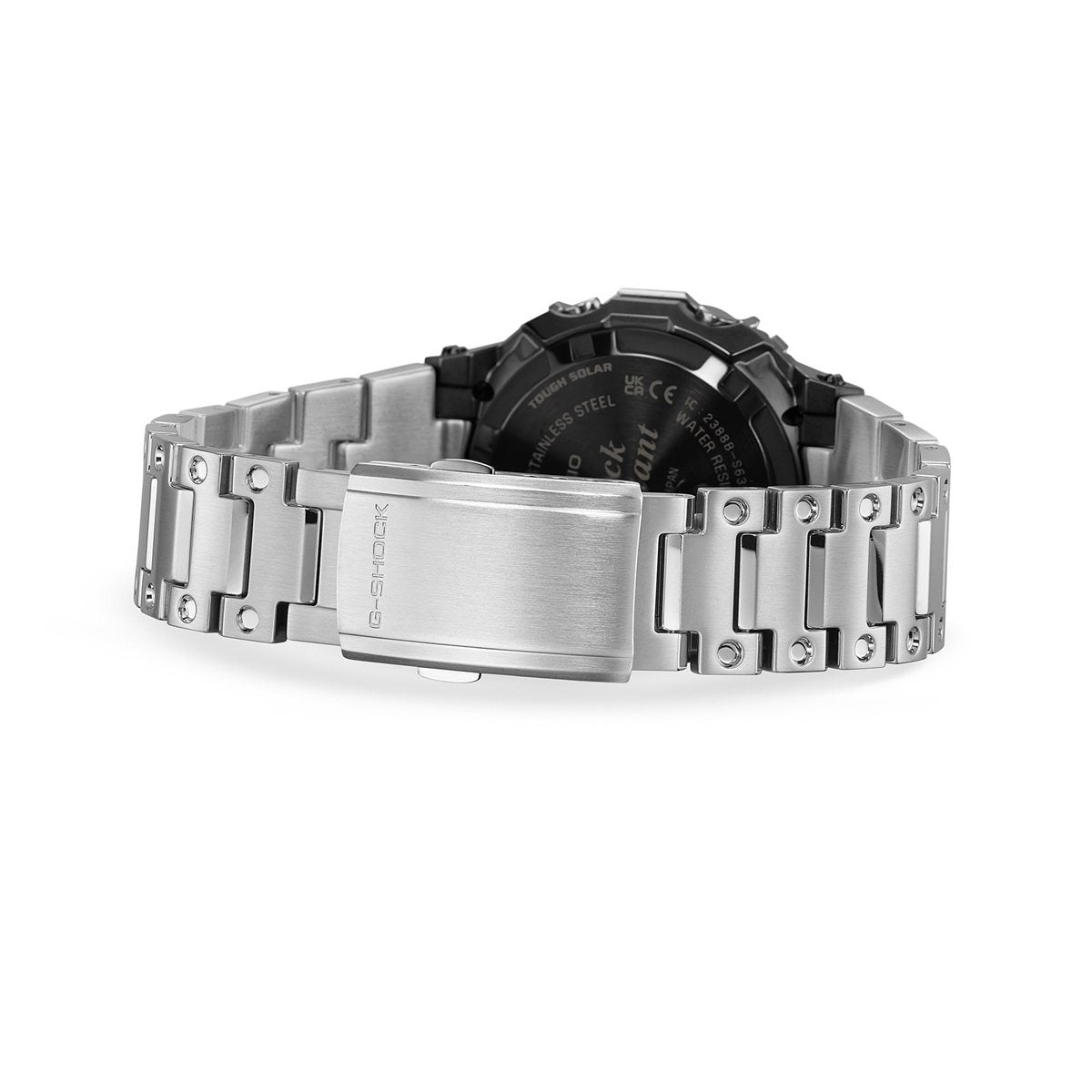 G-SHOCK カシオ Gショック CASIO GMW-BZ5000D-1JF タフソーラー 電波時計 腕時計 メンズ フルメタル シルバー MIP液晶 スマートフォンリンク